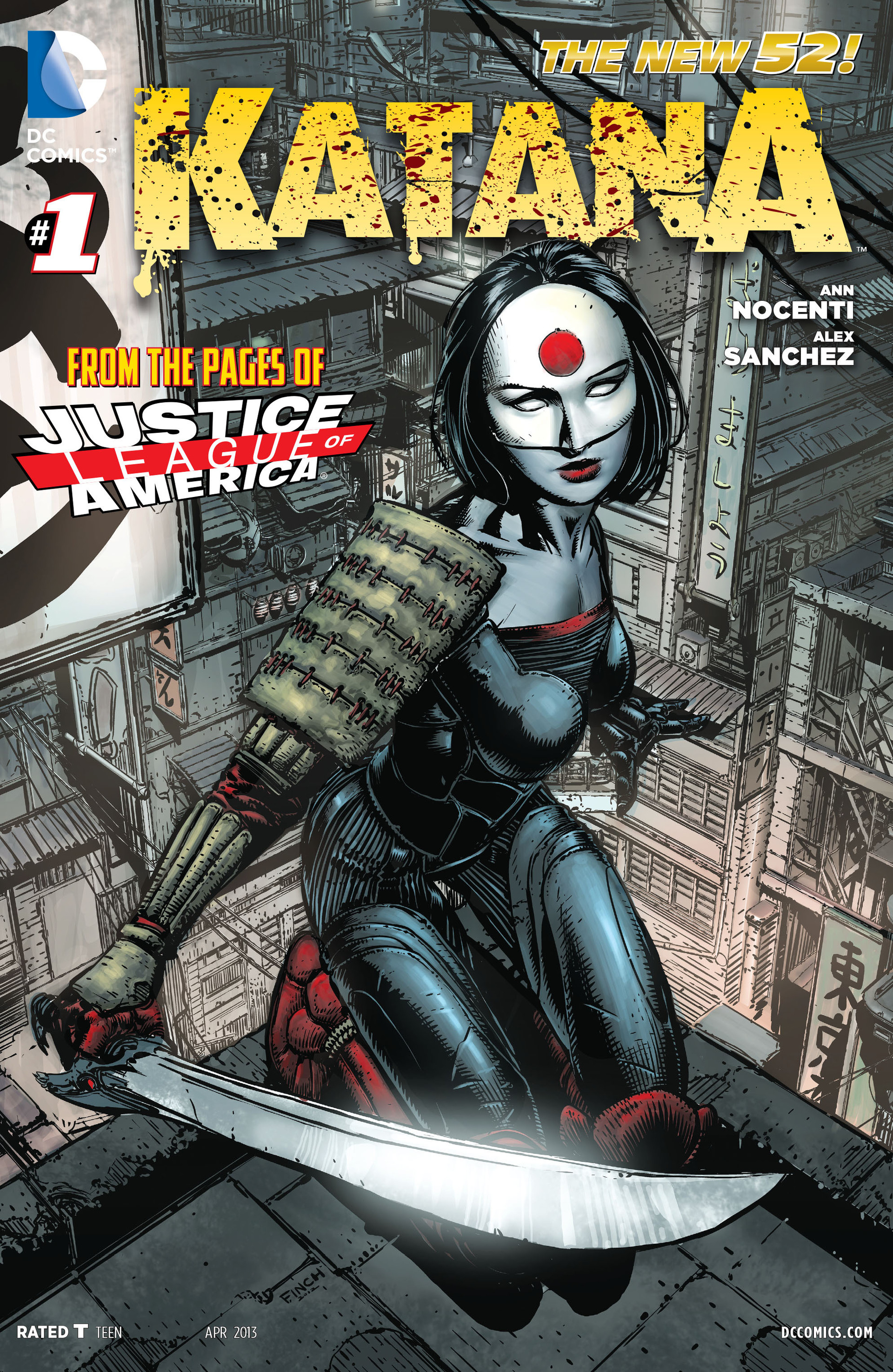 Read online Katana comic -  Issue #1 - 1