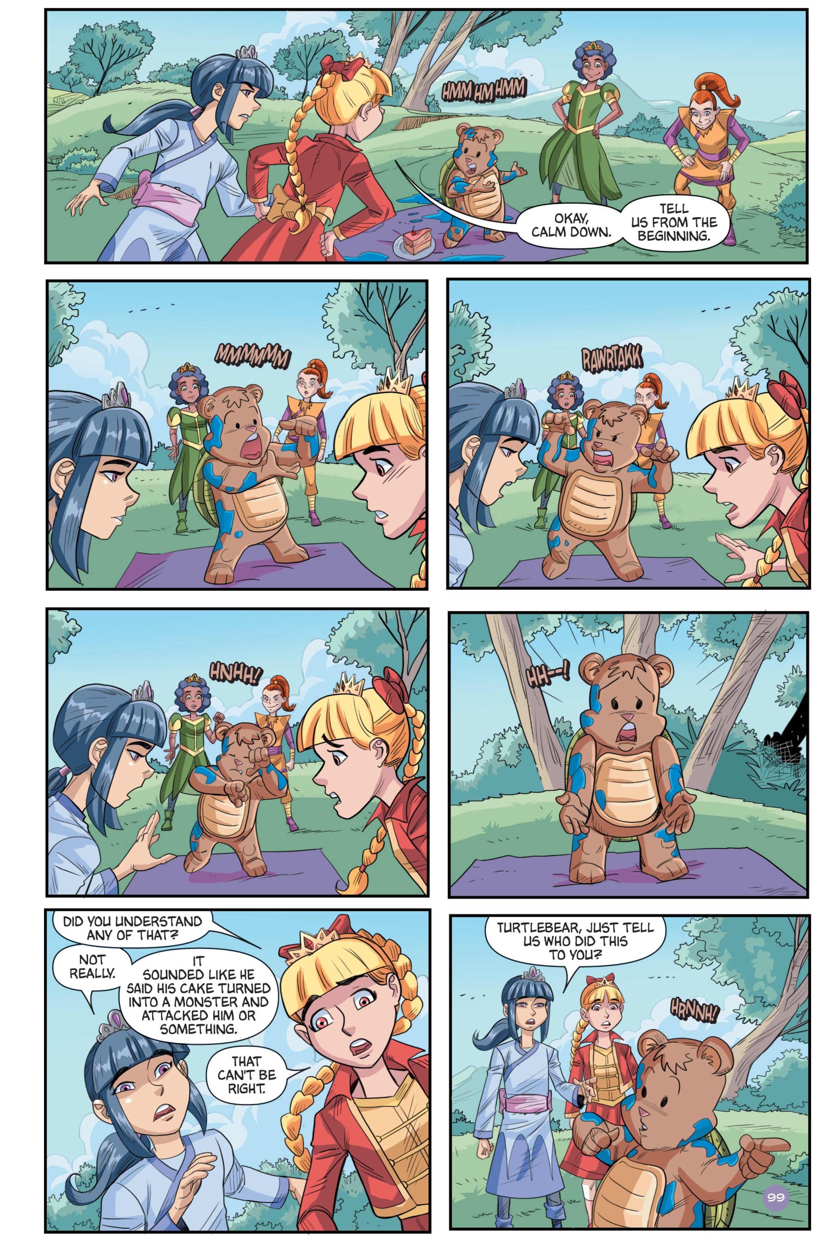 Read online Princess Ninjas comic -  Issue # TPB - 100