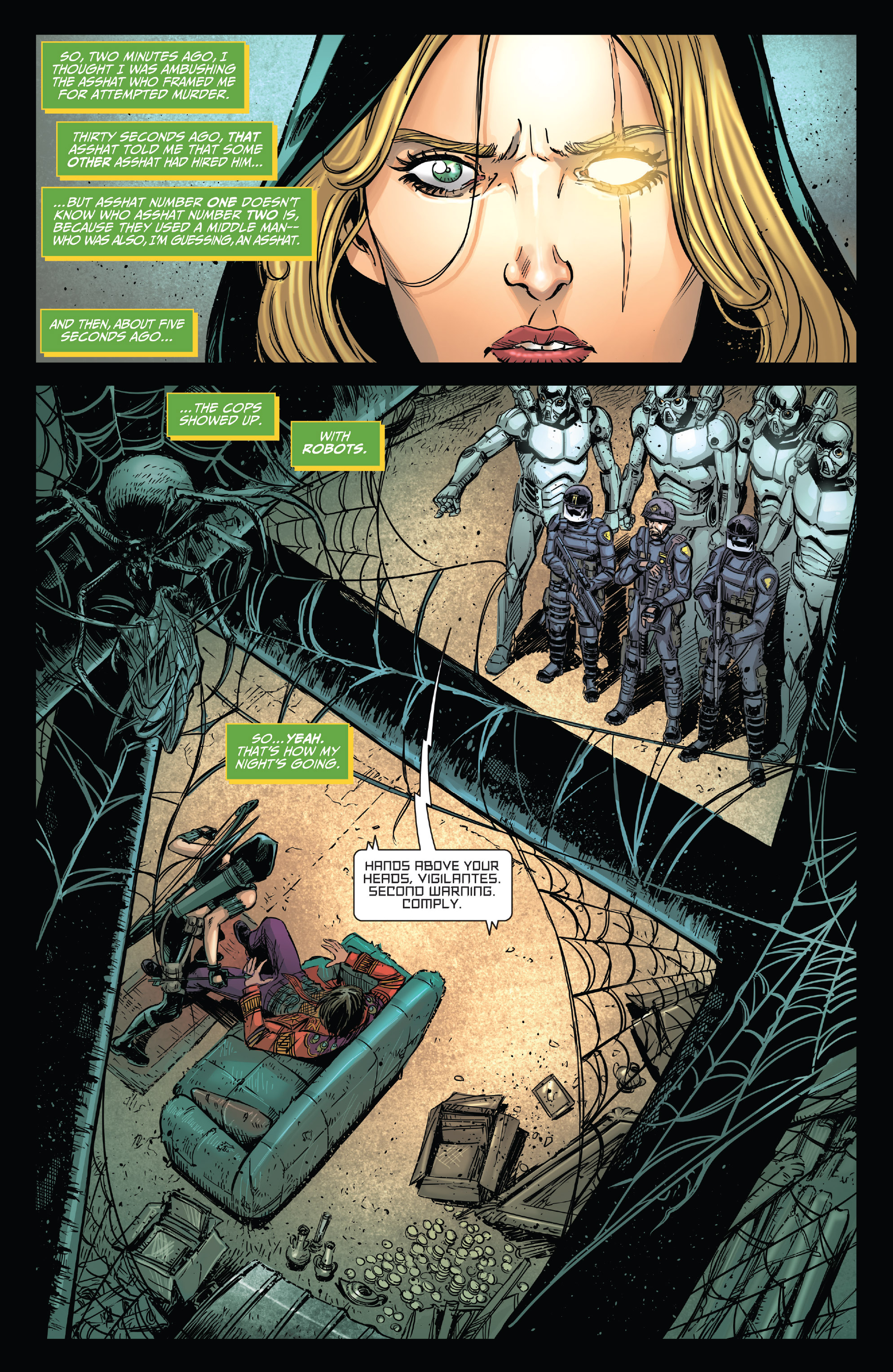 Read online Robyn Hood: Vigilante comic -  Issue #2 - 3