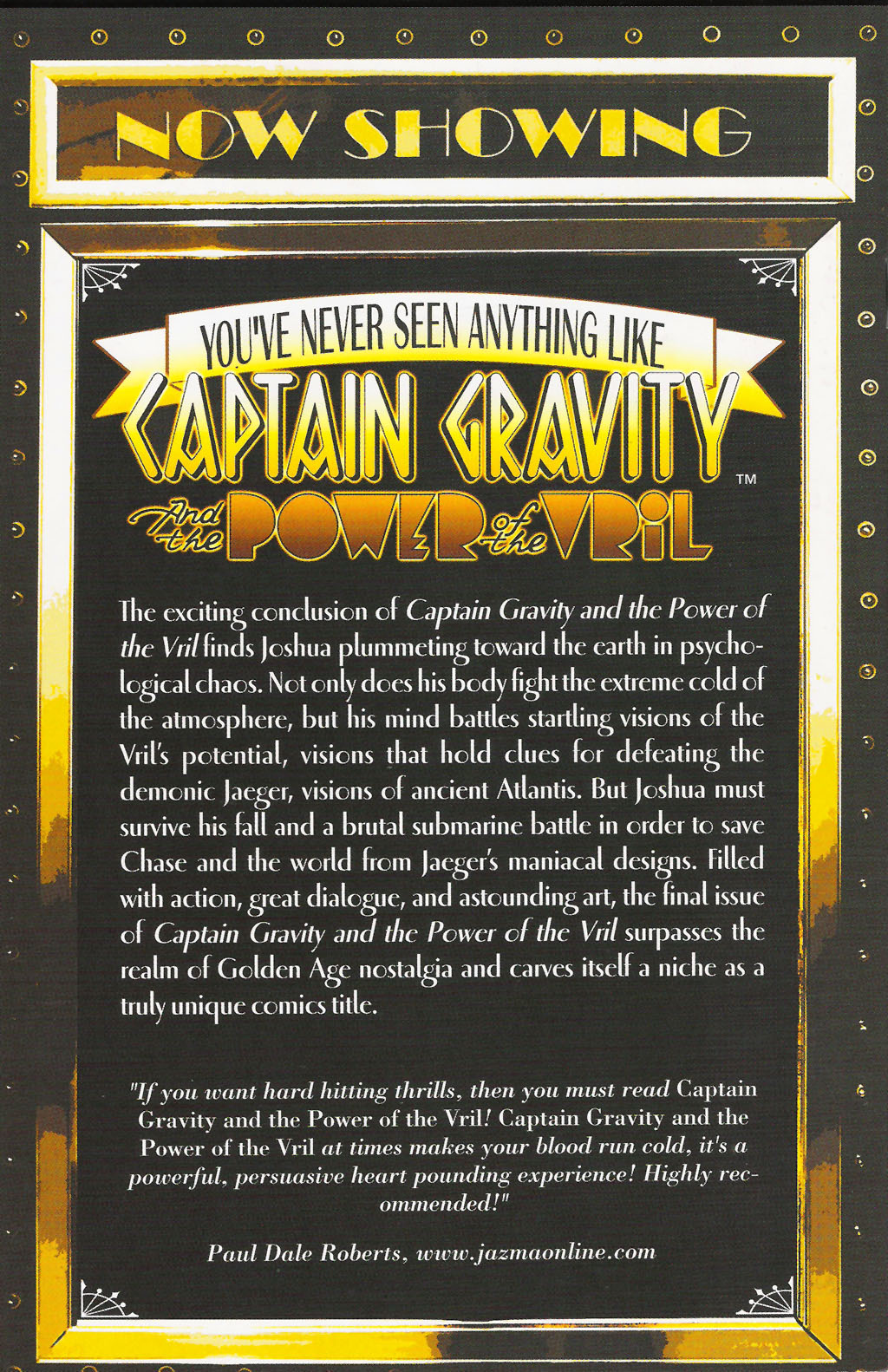 Read online Captain Gravity And The Power Of Vril comic -  Issue #6 - 35