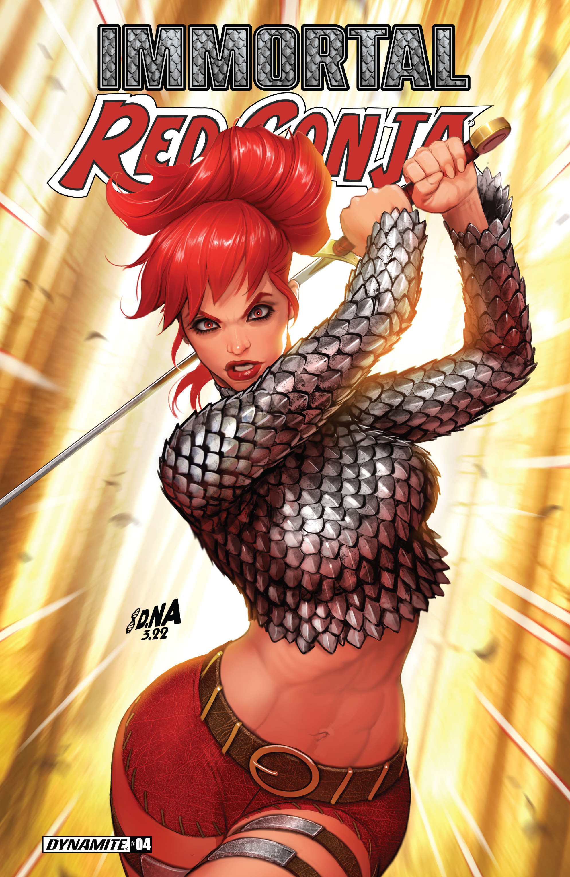 Read online Immortal Red Sonja comic -  Issue #4 - 1