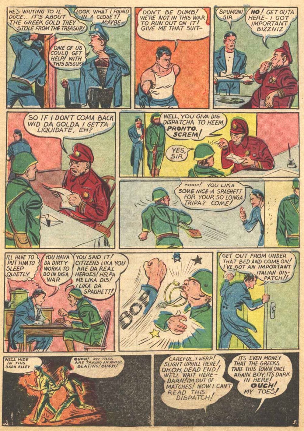 Read online Pep Comics comic -  Issue #13 - 38