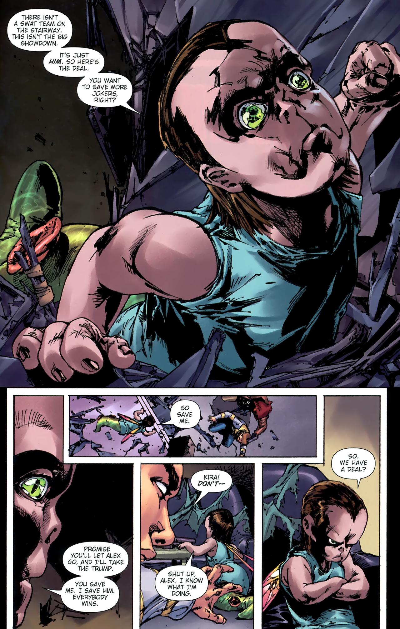 Read online George R.R. Martin's Wild Cards: The Hard Call comic -  Issue #6 - 15