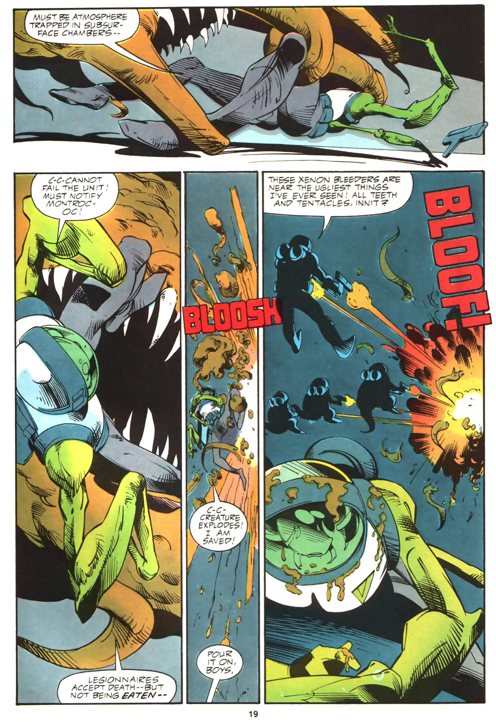 Read online Alien Legion (1987) comic -  Issue #4 - 21