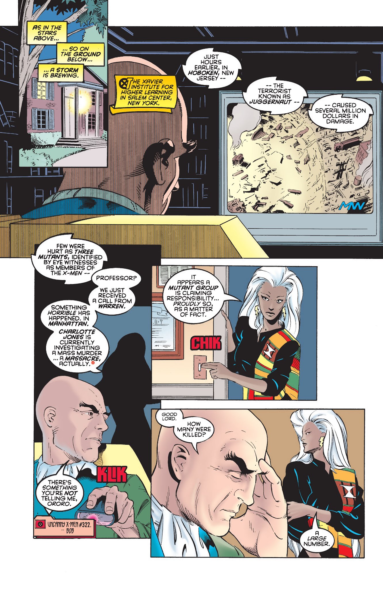Read online X-Men: The Road to Onslaught comic -  Issue # TPB 1 - 184