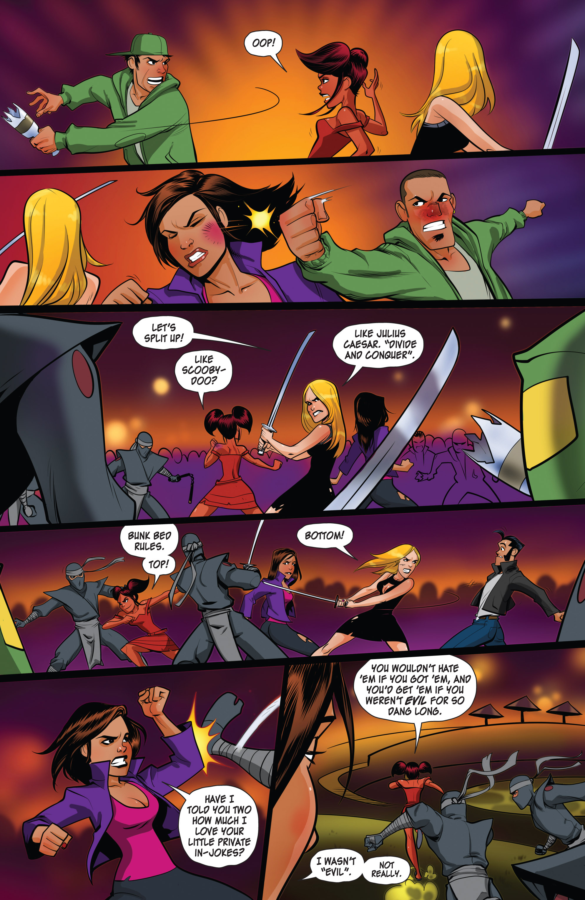 Read online Freelancers comic -  Issue #6 - 9