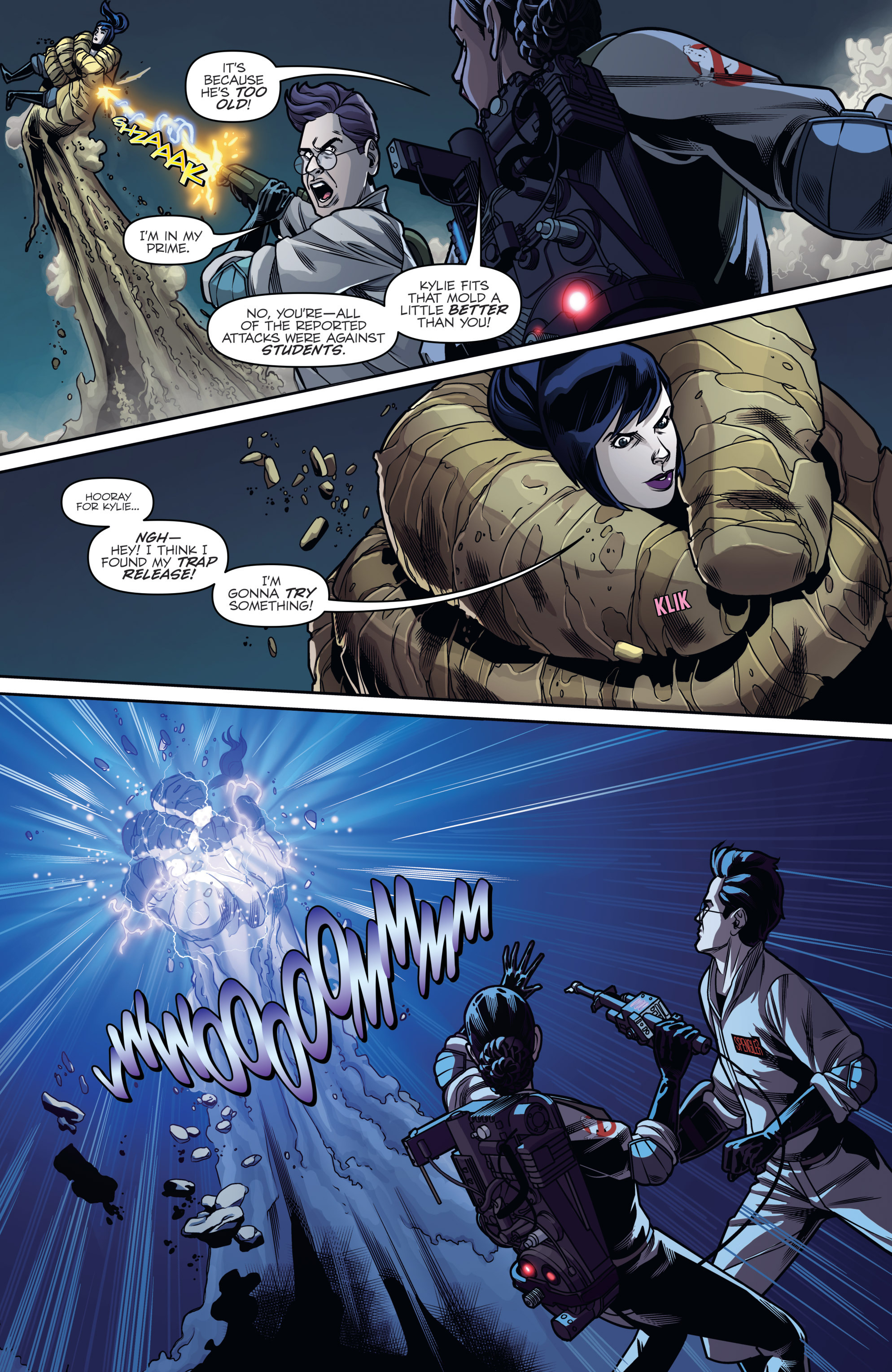 Read online Ghostbusters: International comic -  Issue #6 - 21