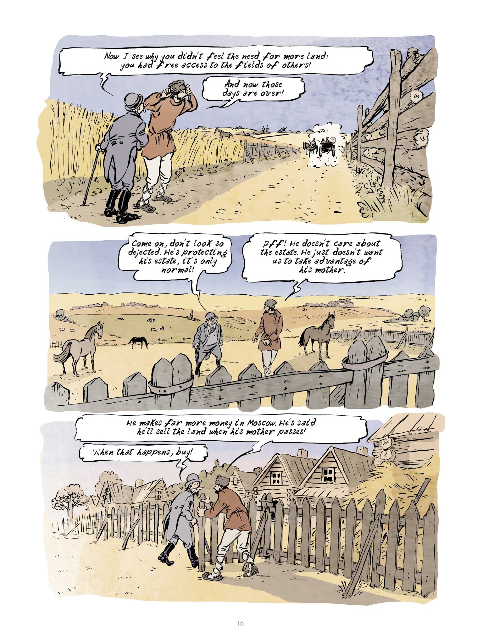 Read online How Much Land Does A Man Need? comic -  Issue # TPB - 16