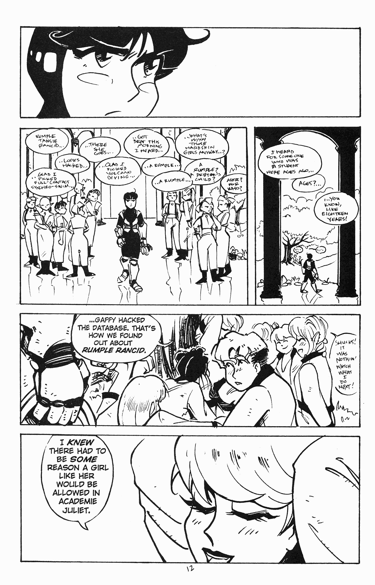 Read online Rumble Girls: Silky Warrior Tansie comic -  Issue #1 - 14