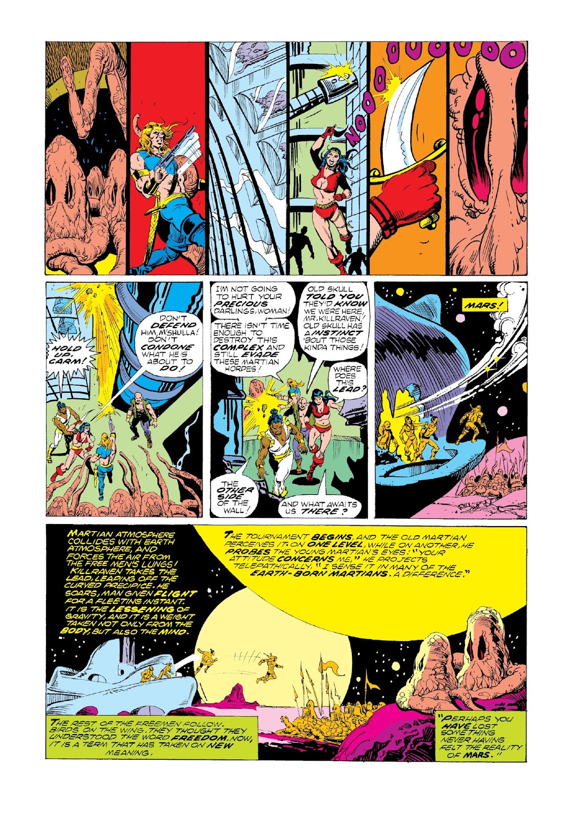 Marvel Masterworks: Killraven issue TPB 1 (Part 4) - Page 35