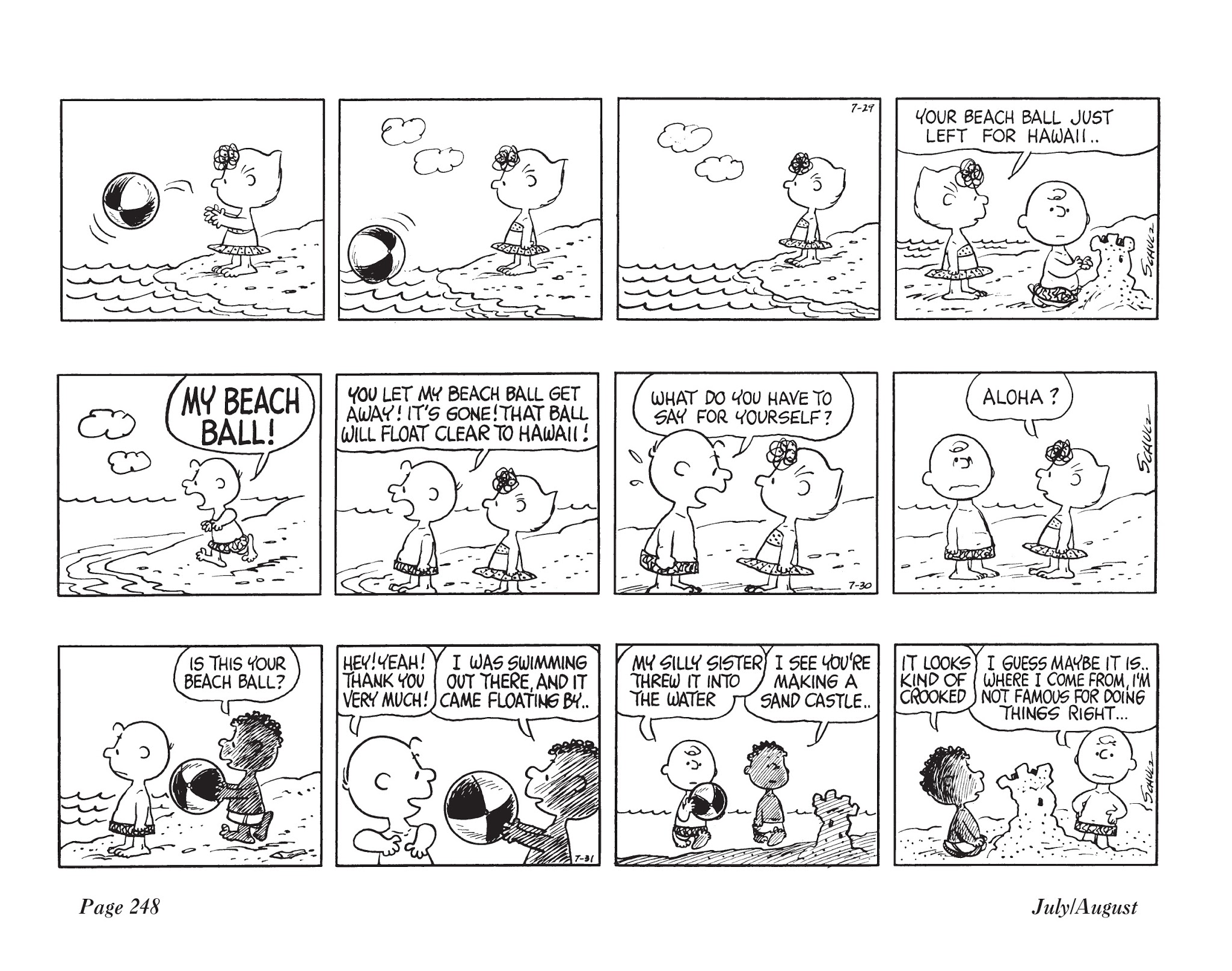 Read online The Complete Peanuts comic -  Issue # TPB 9 - 259