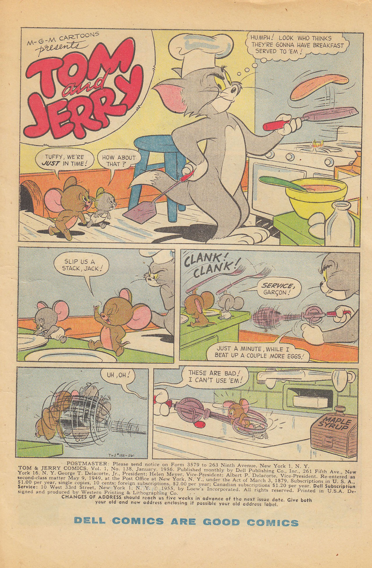 Read online Tom & Jerry Comics comic -  Issue #138 - 3