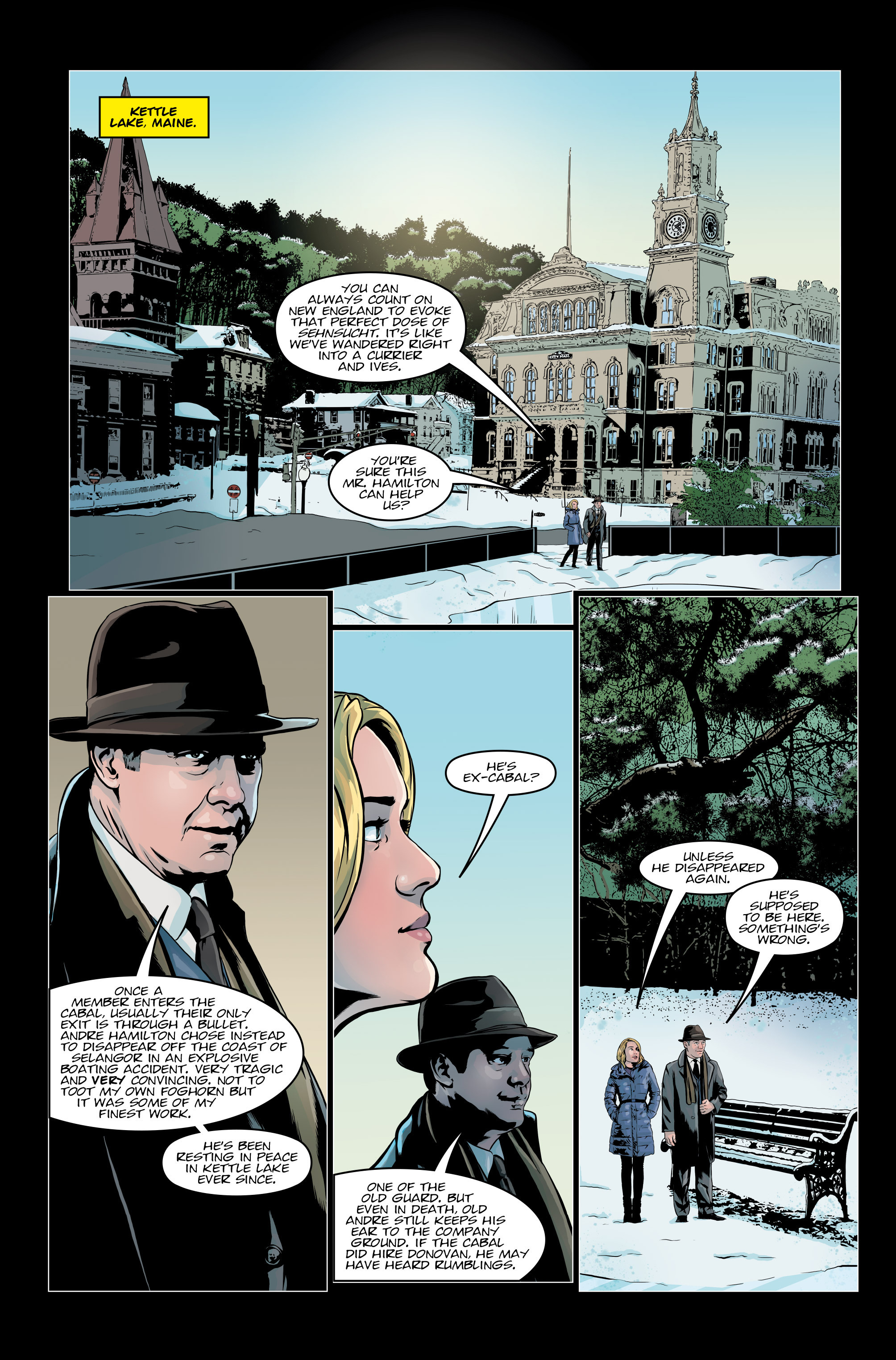 Read online The Blacklist comic -  Issue #6 - 18