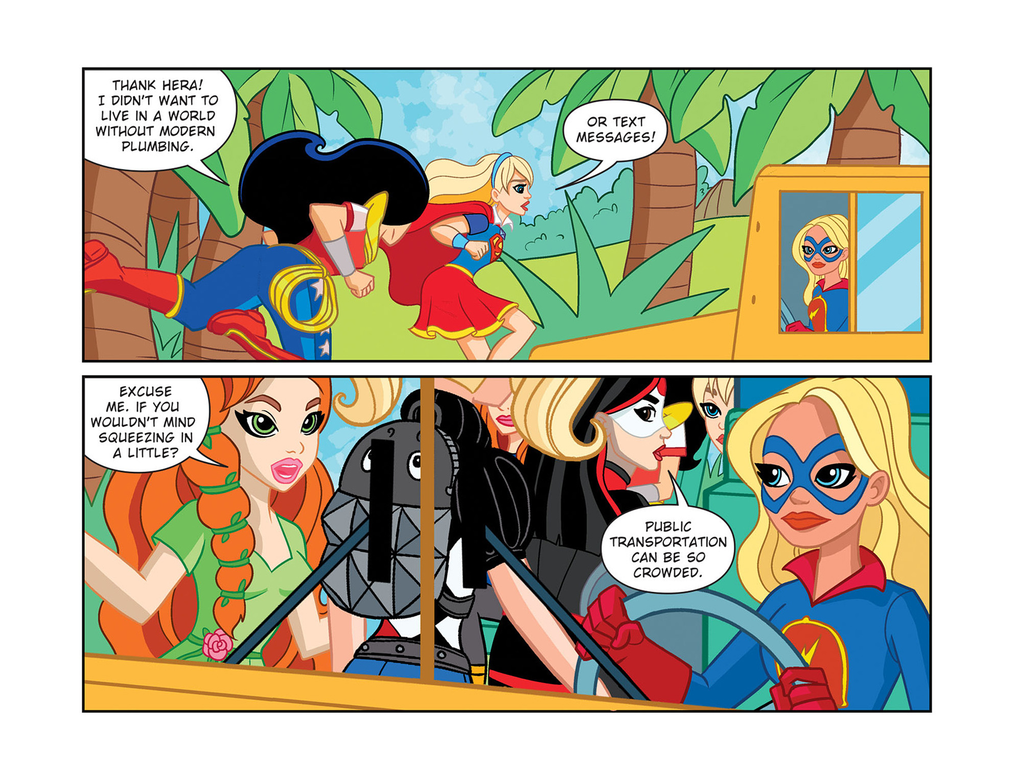 Read online DC Super Hero Girls: Past Times at Super Hero High comic -  Issue #3 - 21