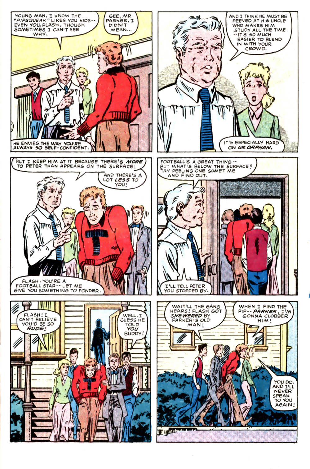 Read online What If? (1977) comic -  Issue #46 - Spiderman's uncle ben had lived - 9