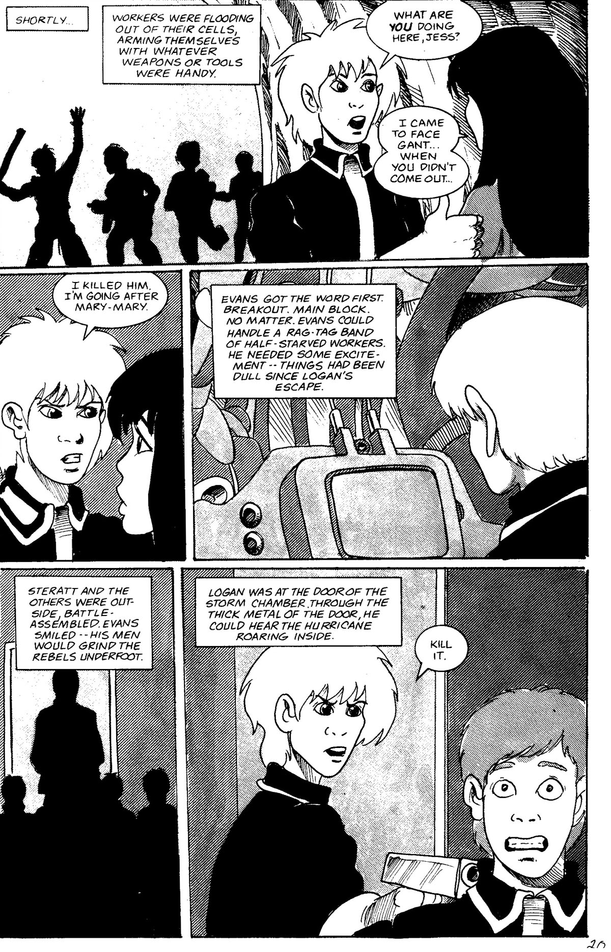Read online Logan's World comic -  Issue #6 - 22