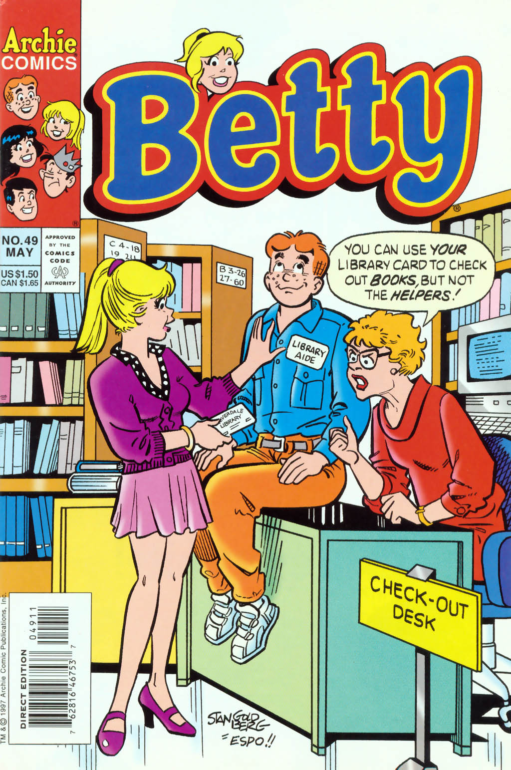 Read online Betty comic -  Issue #49 - 1