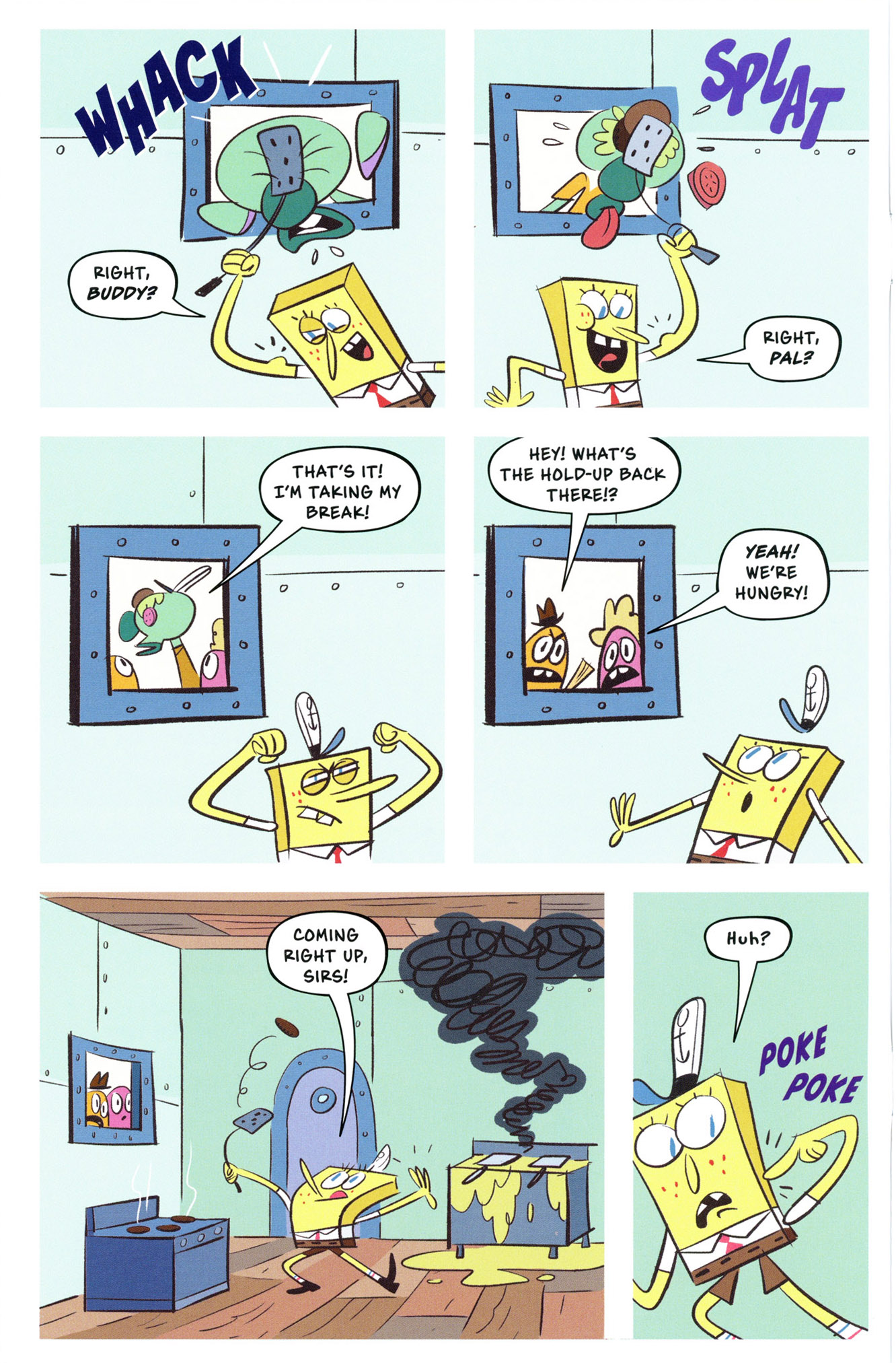 Read online Free Comic Book Day 2016 comic -  Issue # Spongebob Freestyle Funnies - 4