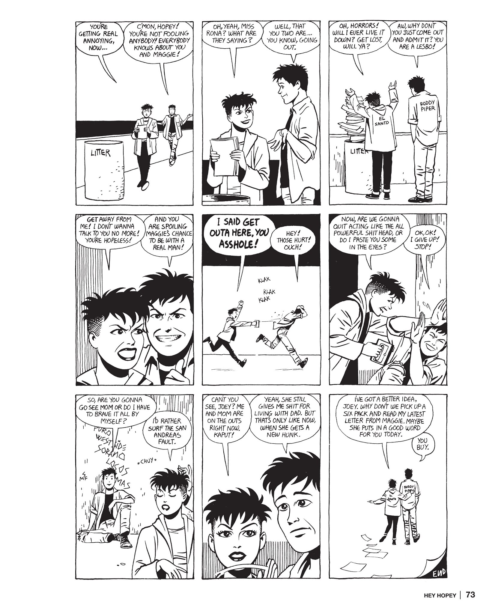 Read online Maggie the Mechanic: The Love & Rockets Library - Locas comic -  Issue # TPB (Part 1) - 73