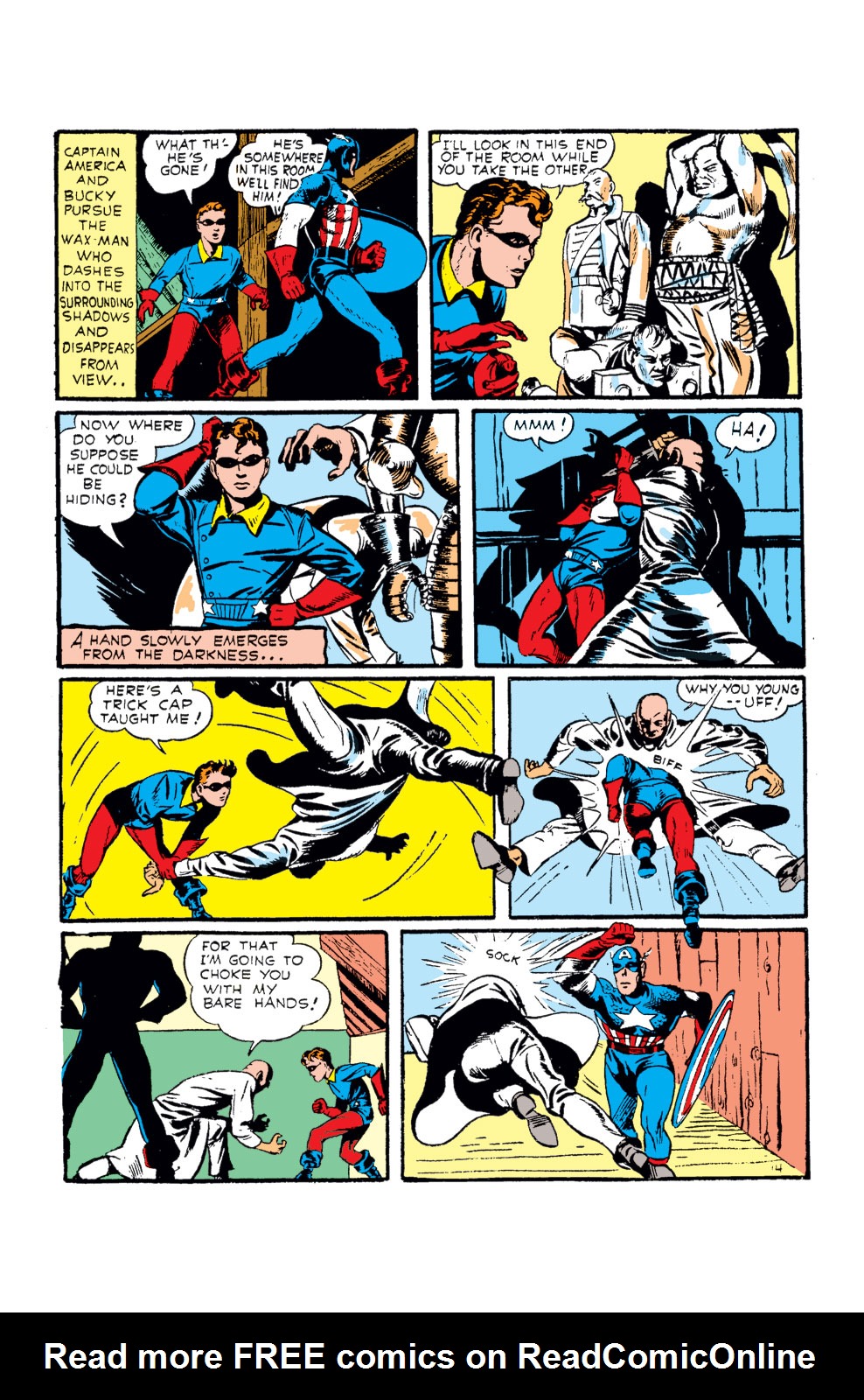 Read online Captain America Comics comic -  Issue #2 - 47