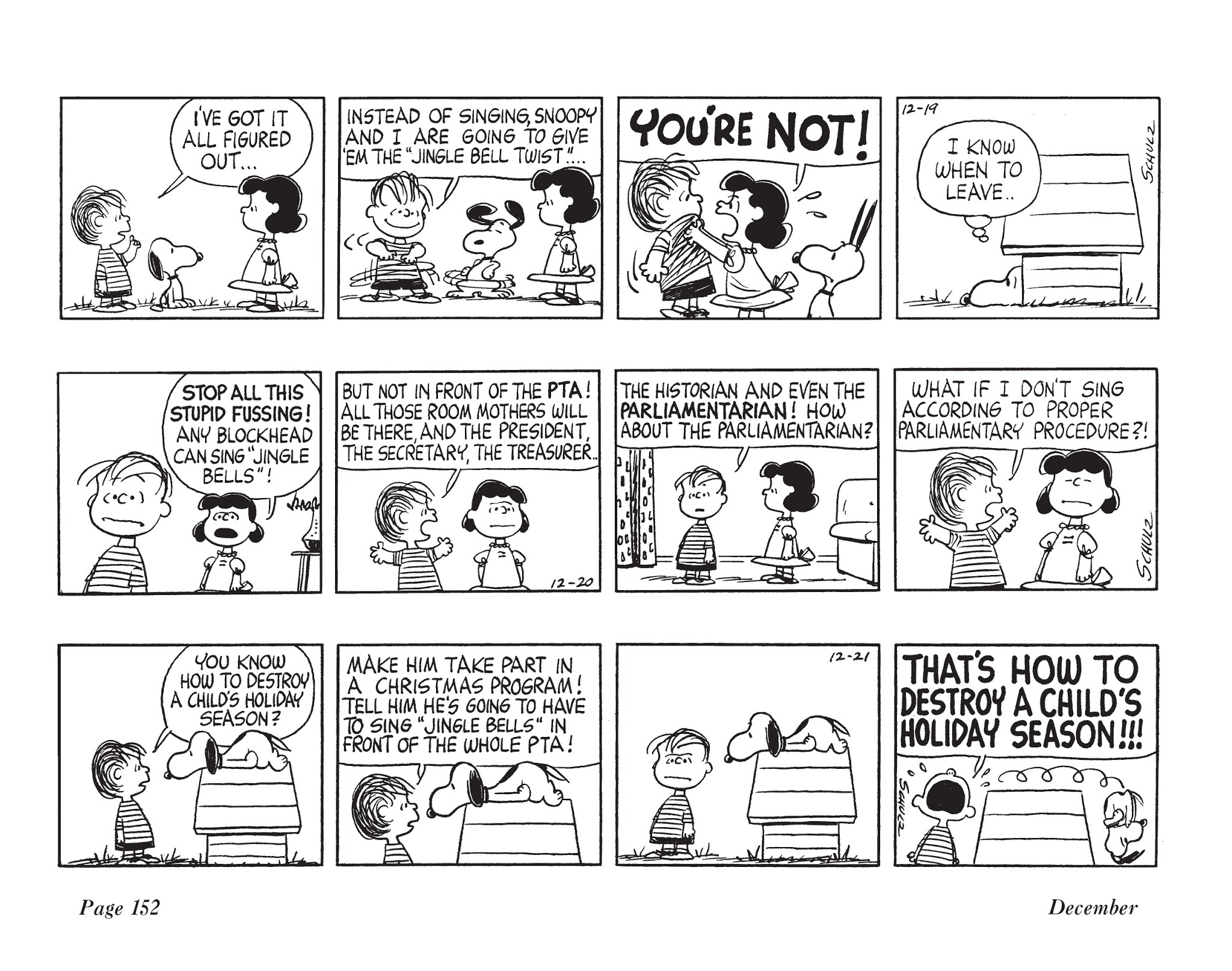 Read online The Complete Peanuts comic -  Issue # TPB 7 - 163