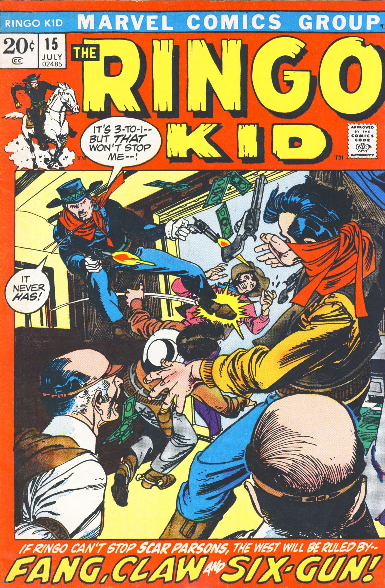 Read online Ringo Kid (1970) comic -  Issue #15 - 1