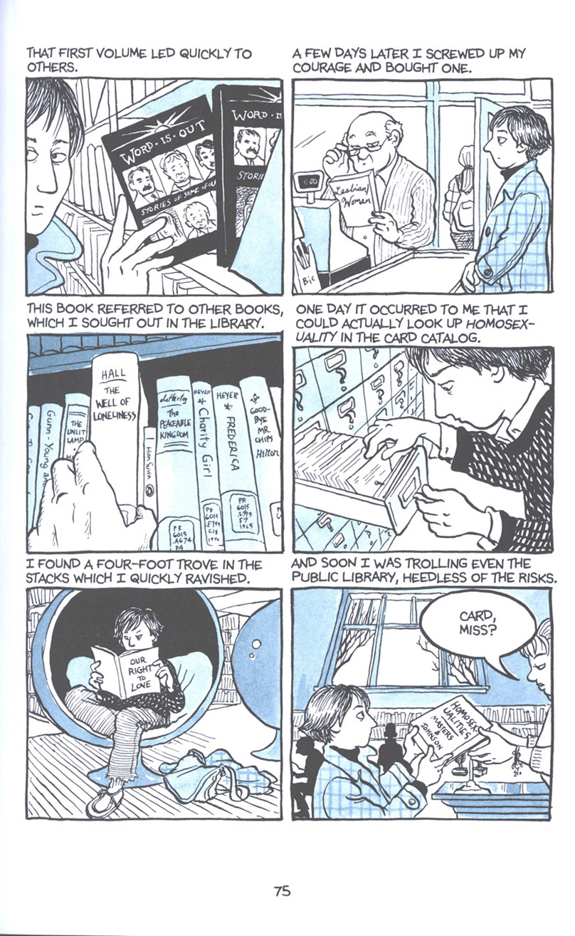 Read online Fun Home: A Family Tragicomic comic -  Issue # TPB - 82
