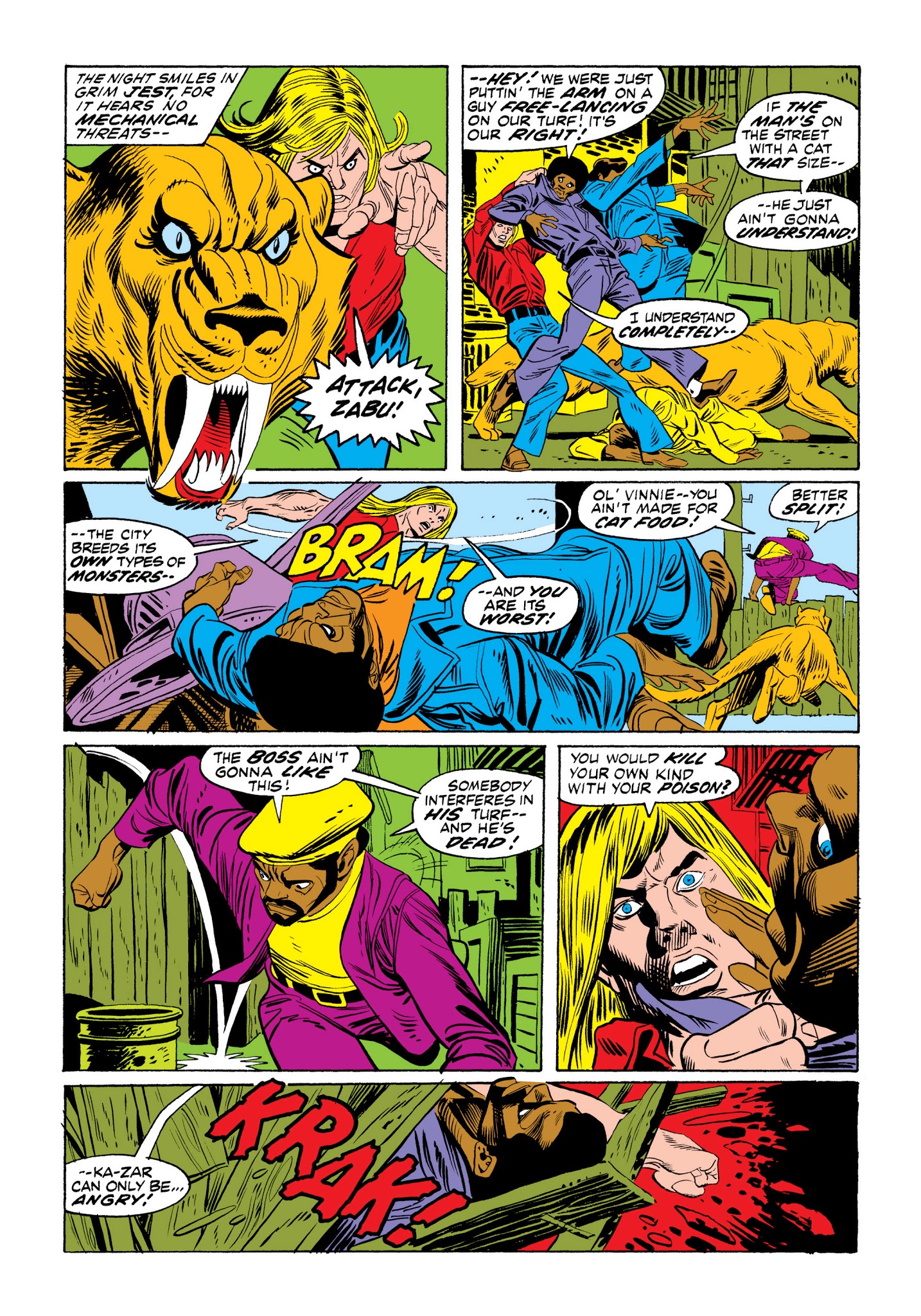 Read online Marvel Masterworks: Ka-Zar comic -  Issue # TPB 1 - 52