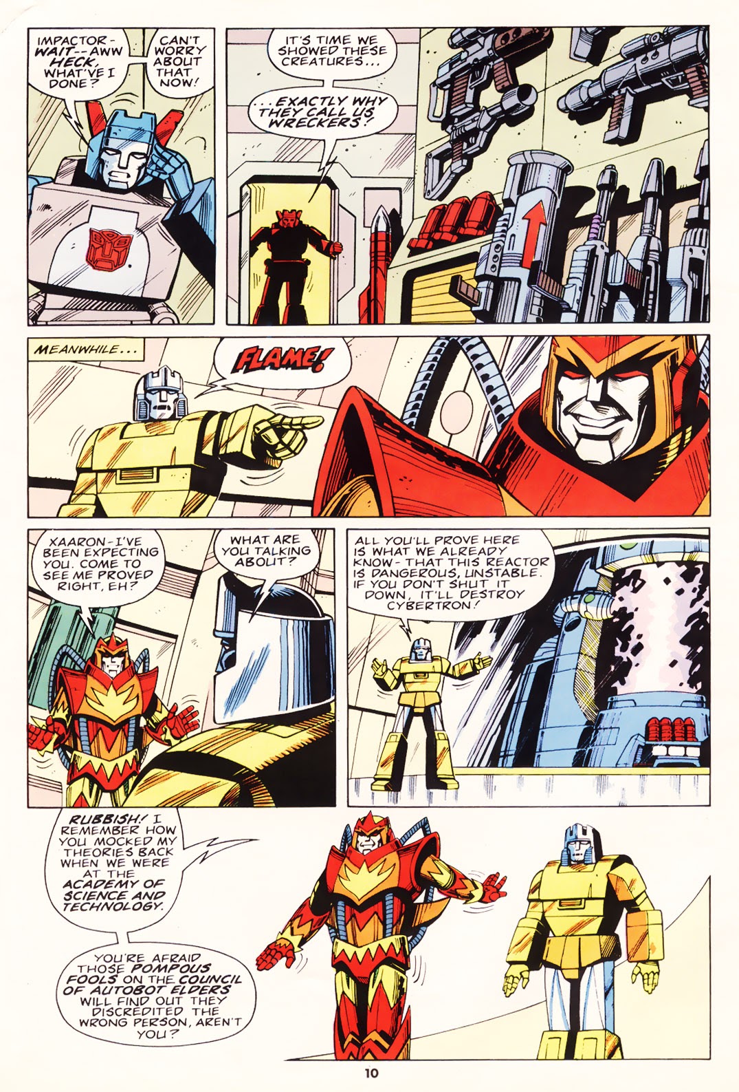 Read online The Transformers (UK) comic -  Issue #168 - 9
