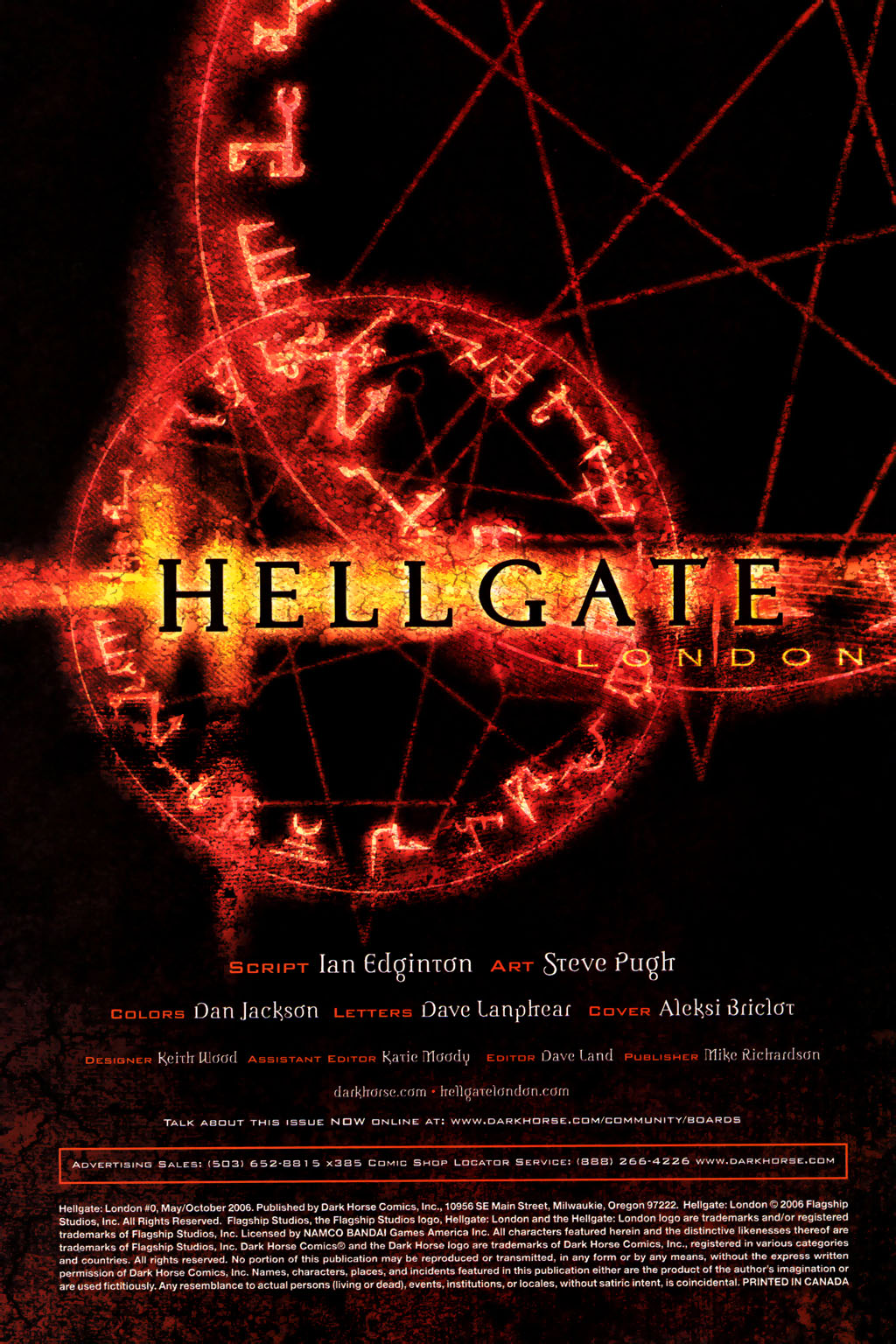 Read online Hellgate: London comic -  Issue #0 - 2