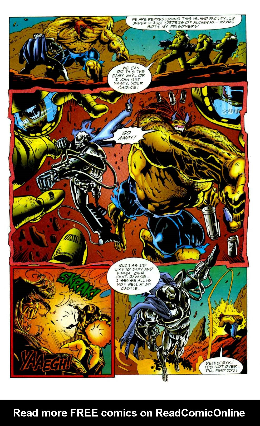 Read online Ravage 2099 comic -  Issue #31 - 12