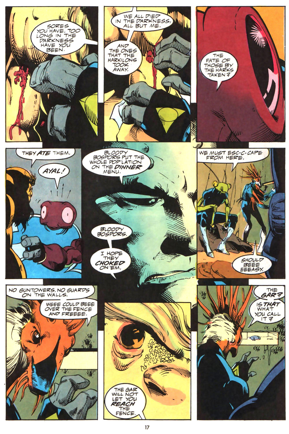 Read online Alien Legion (1987) comic -  Issue #10 - 19