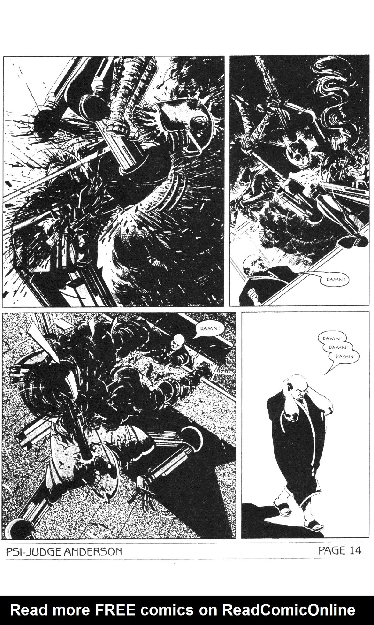 Read online Psi-Judge Anderson comic -  Issue #9 - 16