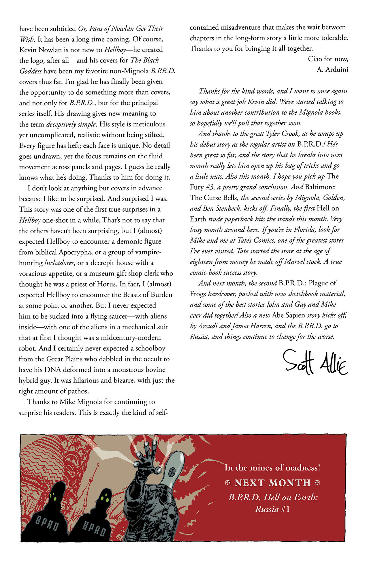 Read online B.P.R.D. Hell on Earth: Monsters comic -  Issue #2 - 26