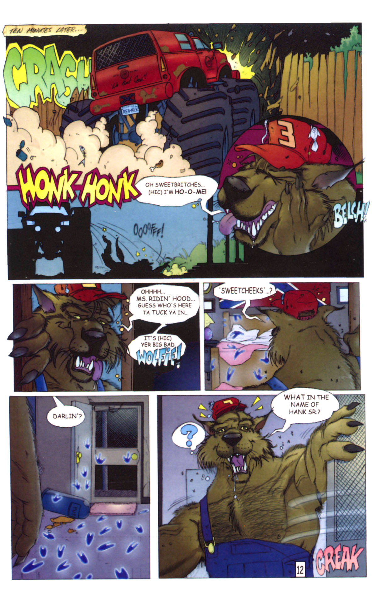 Read online Bubba the Redneck Werewolf Super Sci-fi Special comic -  Issue # Full - 14