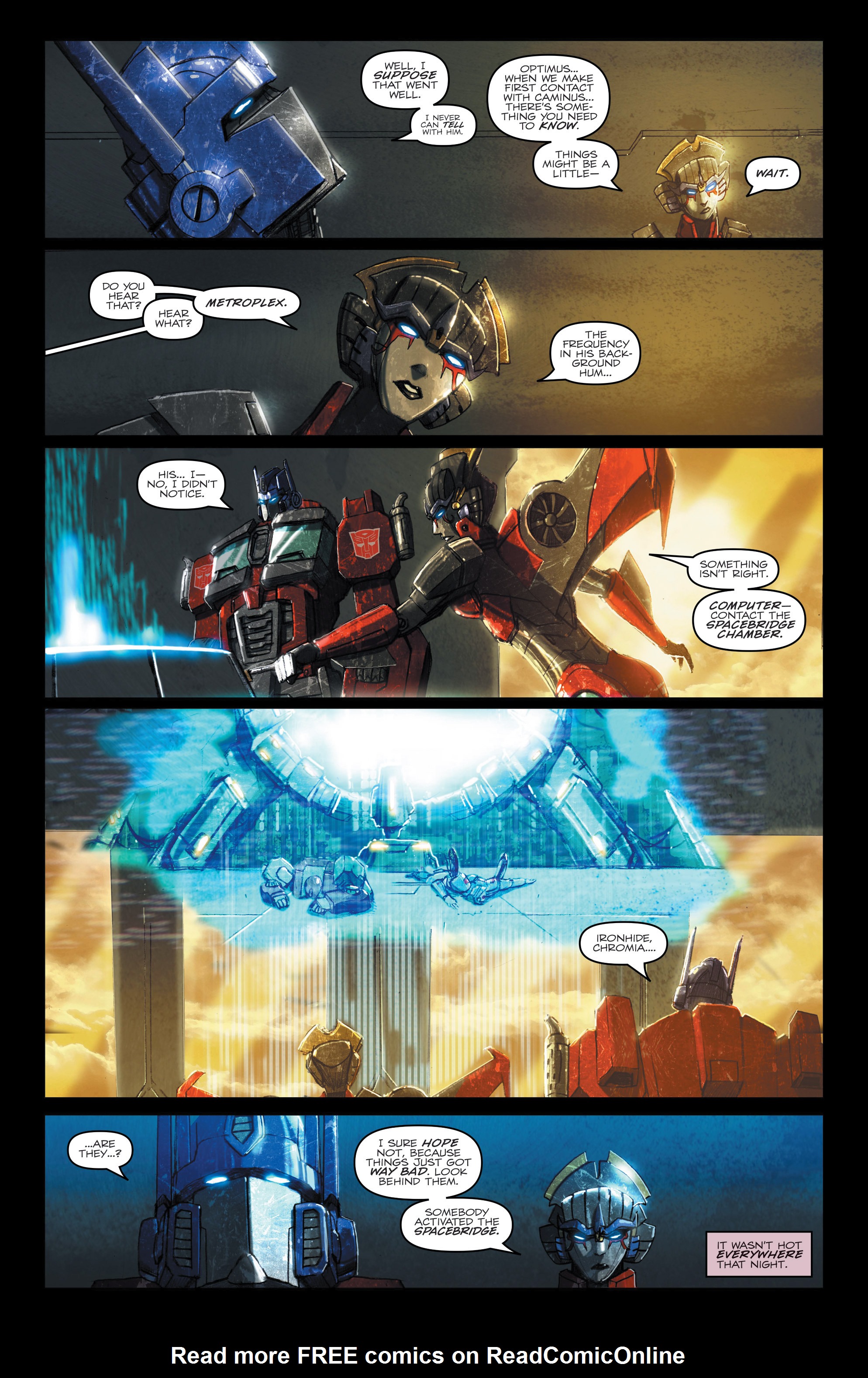 Read online The Transformers (2014) comic -  Issue #39 - 23