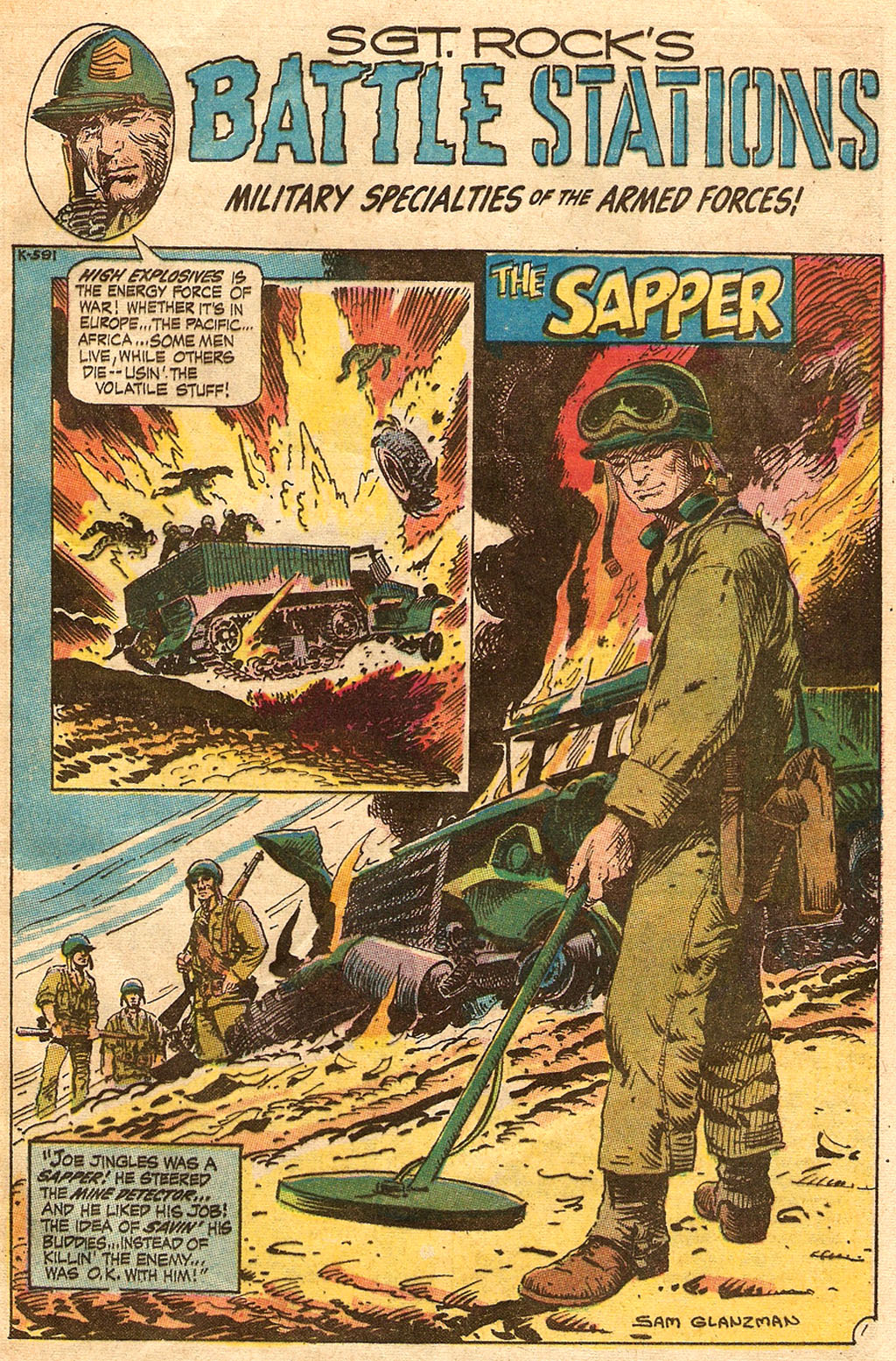 Read online Our Army at War (1952) comic -  Issue #233 - 26