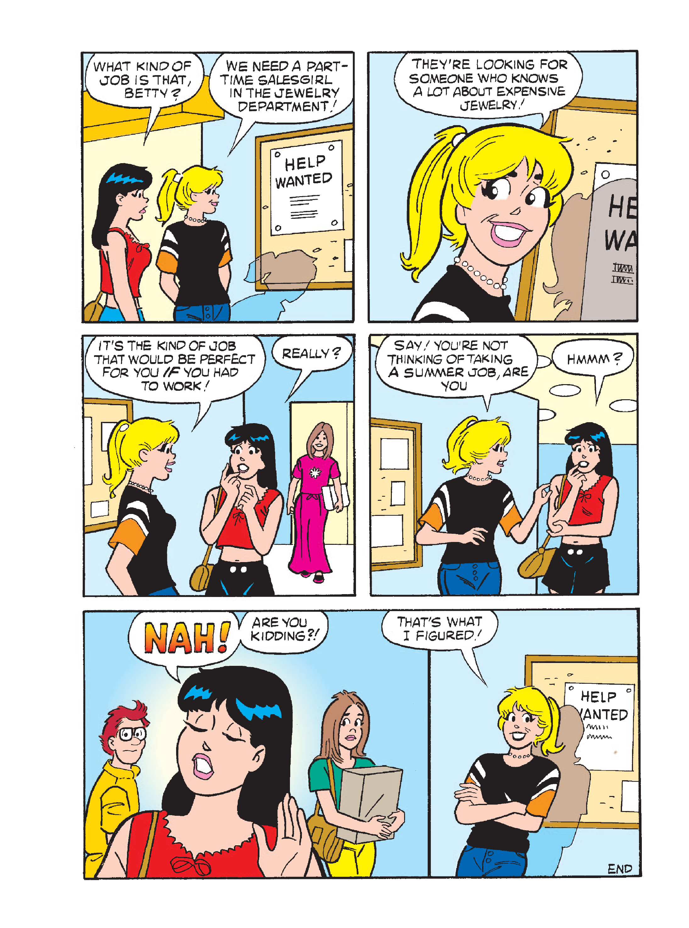 Read online World of Betty & Veronica Digest comic -  Issue #15 - 172