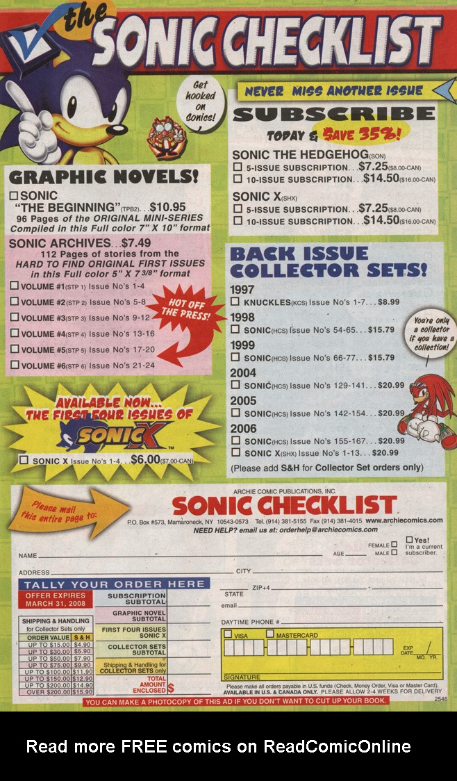 Read online Sonic X comic -  Issue #25 - 13