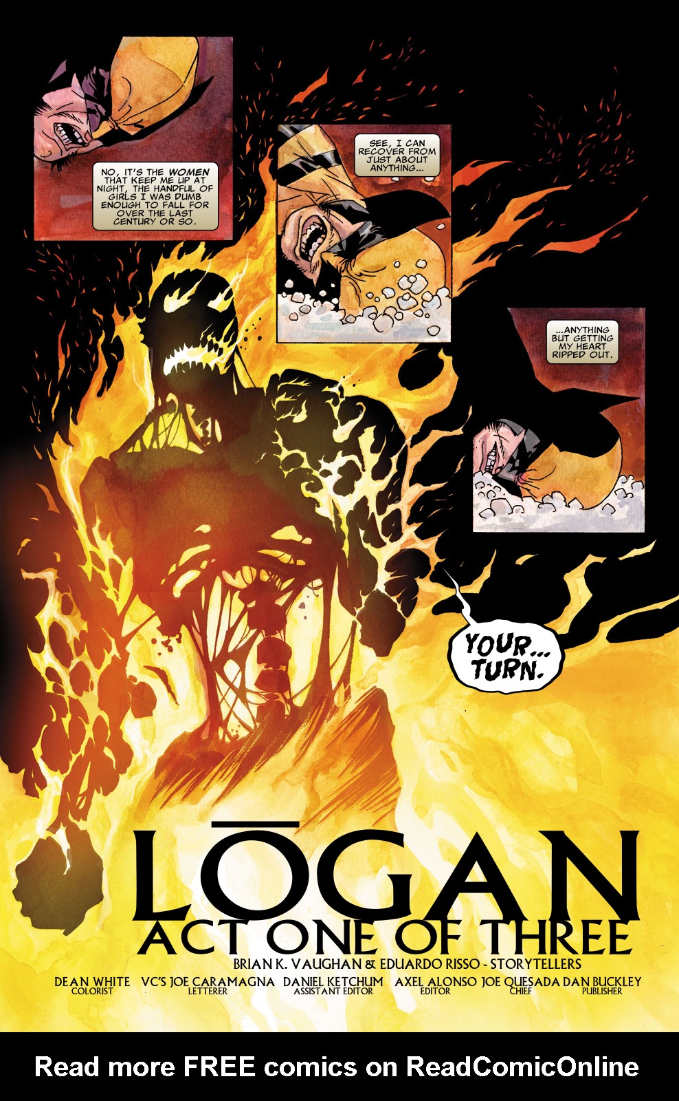 Read online Logan comic -  Issue #1 - 5