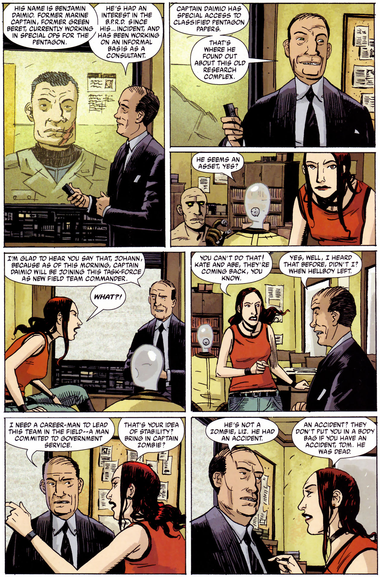 Read online B.P.R.D.: The Dead comic -  Issue #1 - 18