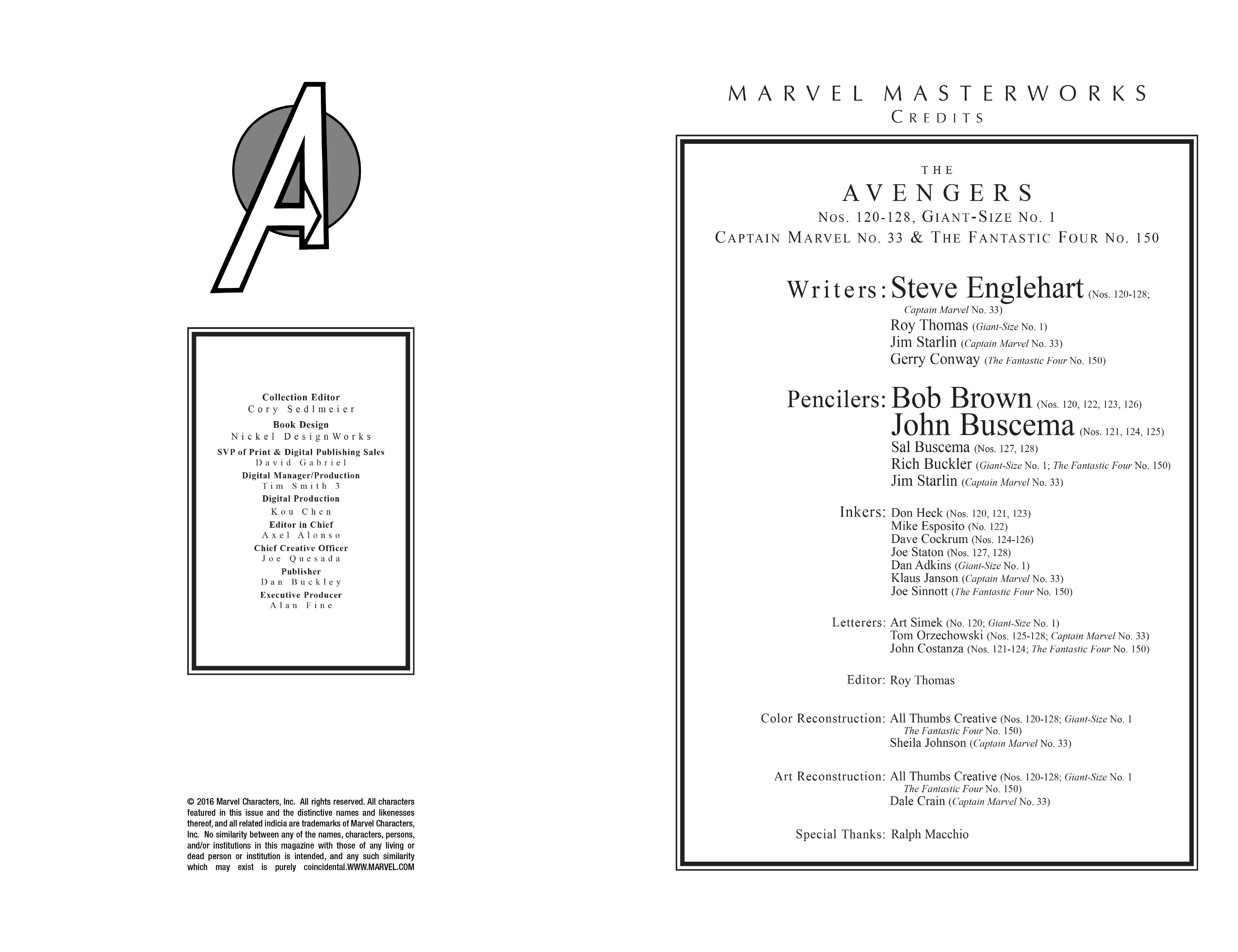 Read online Marvel Masterworks: The Avengers comic -  Issue # TPB 13 (Part 1) - 3