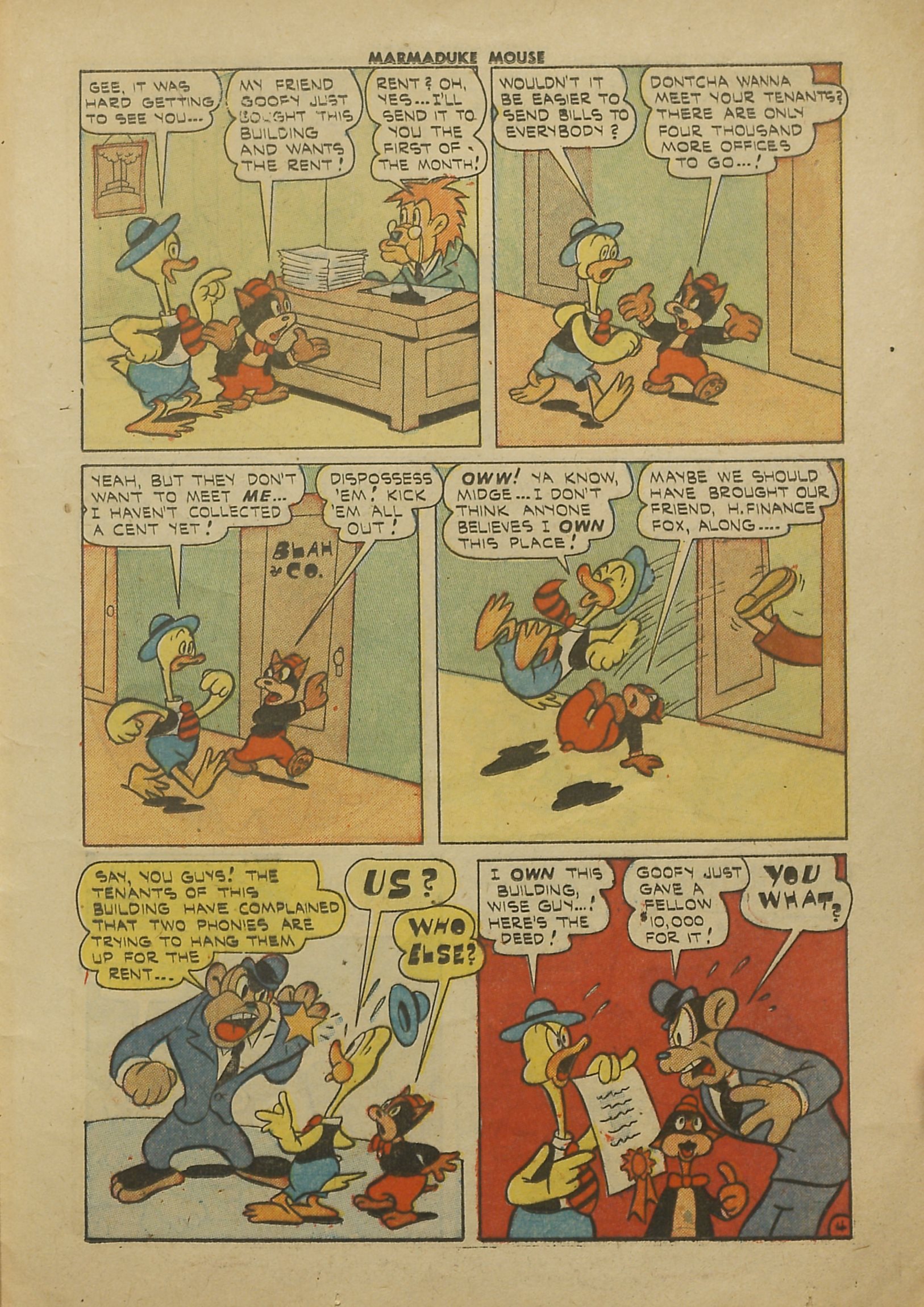 Read online Marmaduke Mouse comic -  Issue #27 - 25
