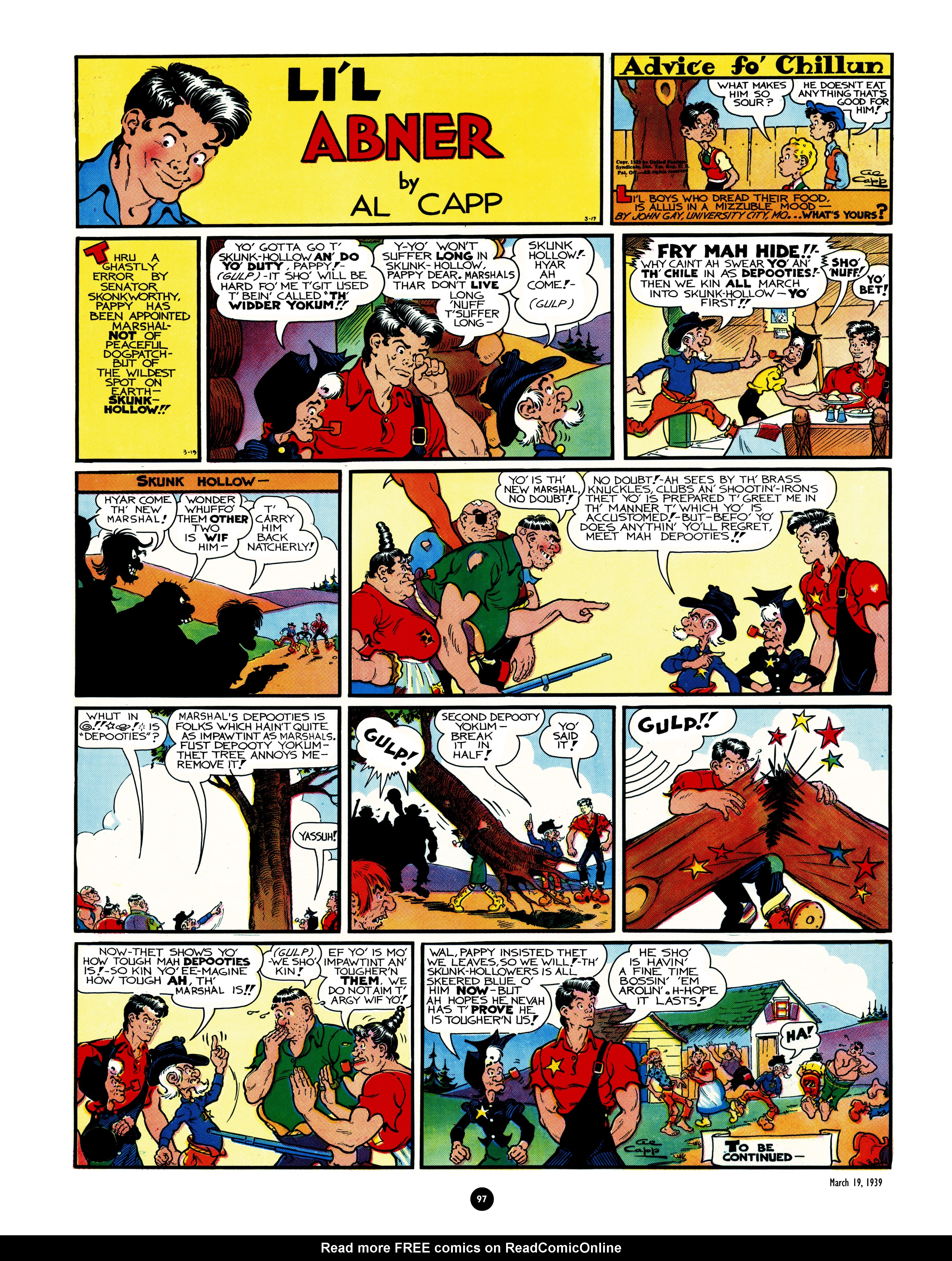 Read online Al Capp's Li'l Abner Complete Daily & Color Sunday Comics comic -  Issue # TPB 3 (Part 1) - 98