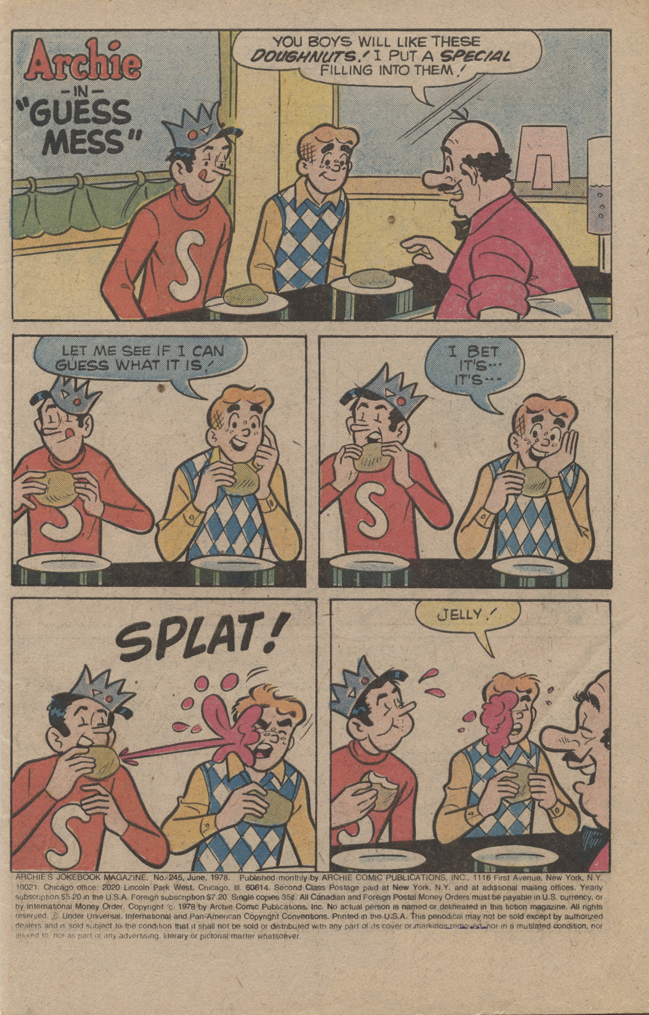 Read online Archie's Joke Book Magazine comic -  Issue #245 - 3