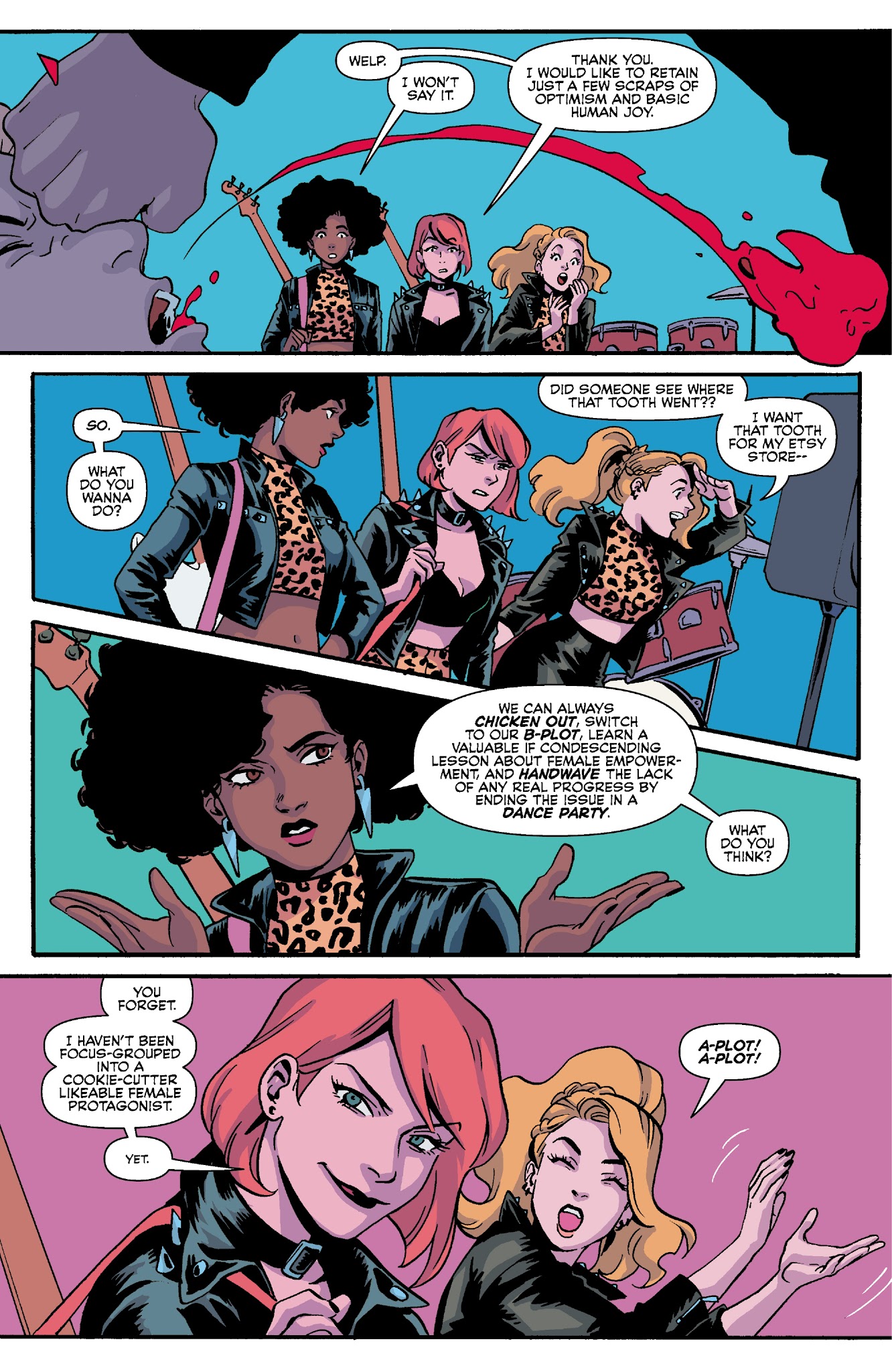 Read online Josie and the Pussycats comic -  Issue # _TPB 1 - 30