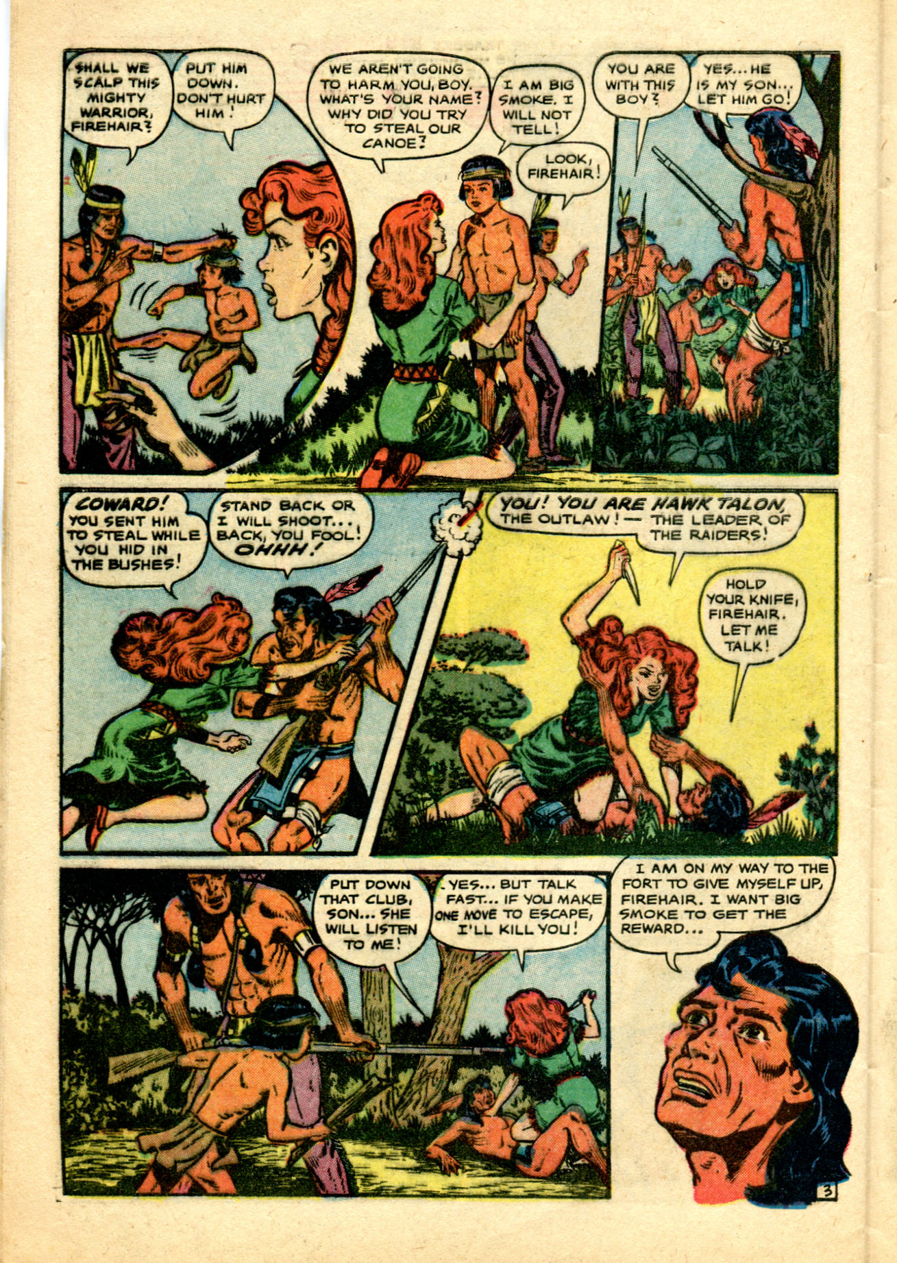 Read online Firehair (1951) comic -  Issue #10 - 28