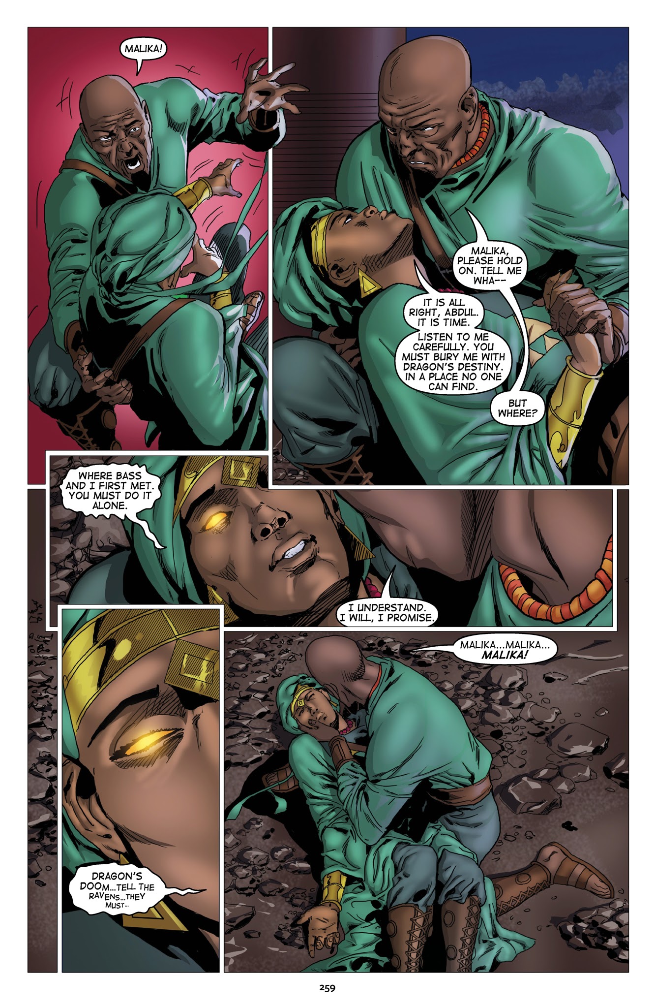 Read online Malika: Warrior Queen comic -  Issue # TPB 1 (Part 3) - 61