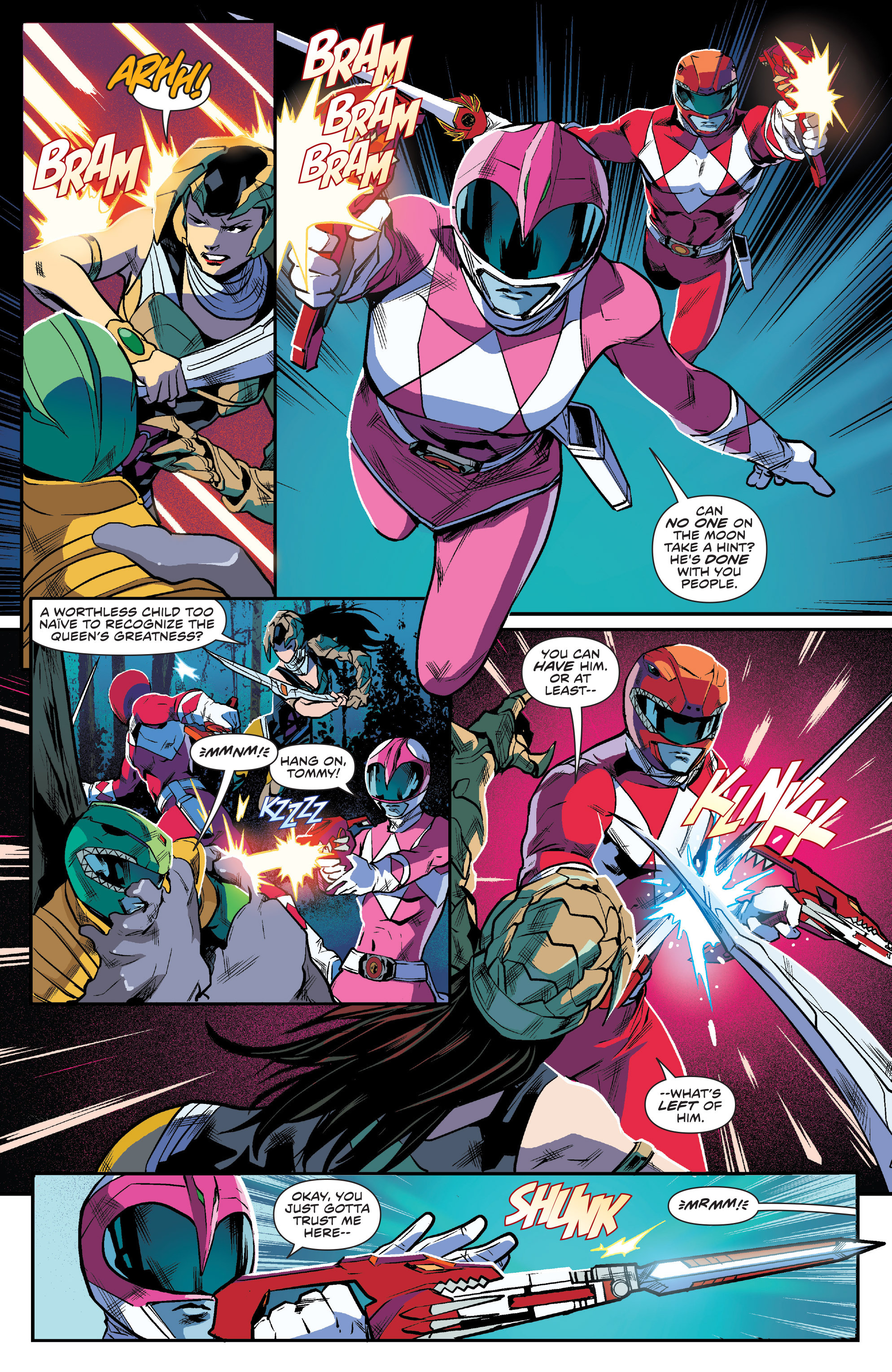 Read online Mighty Morphin Power Rangers comic -  Issue #2 - 16