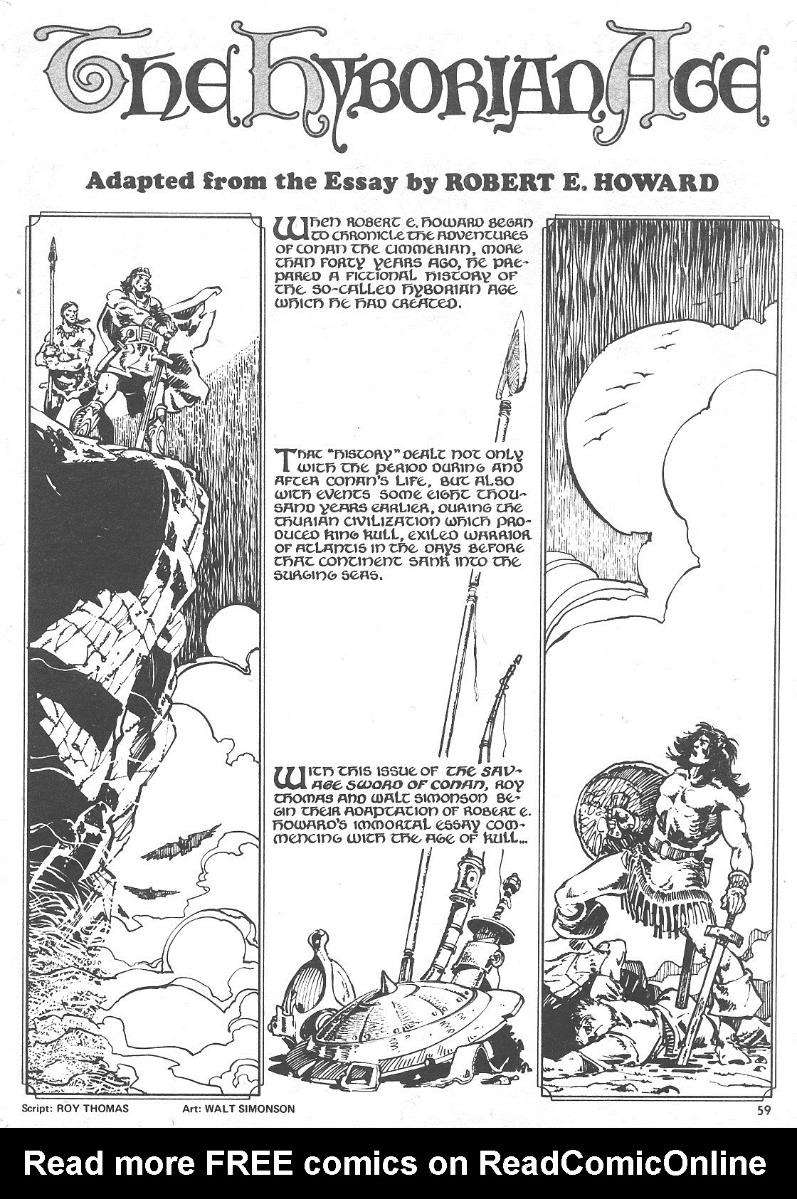 Read online The Savage Sword Of Conan comic -  Issue #7 - 59